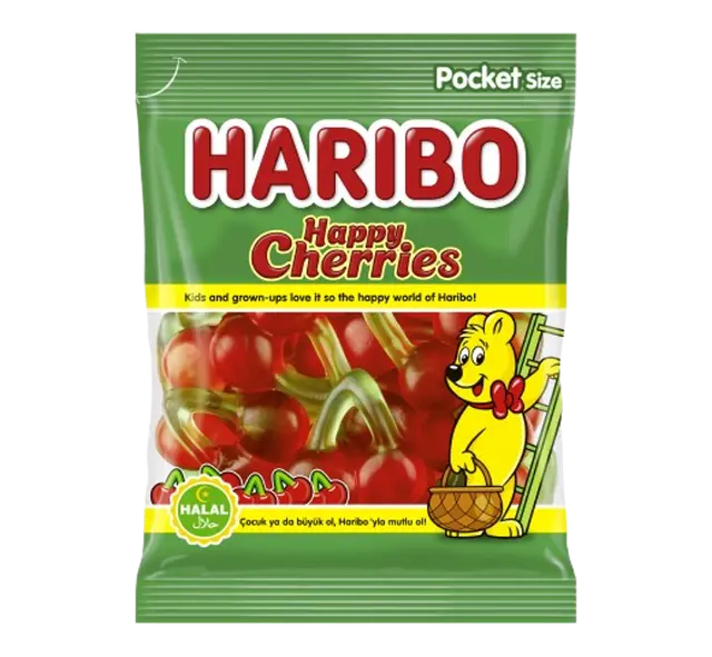 Halal Haribo Happy Cherries