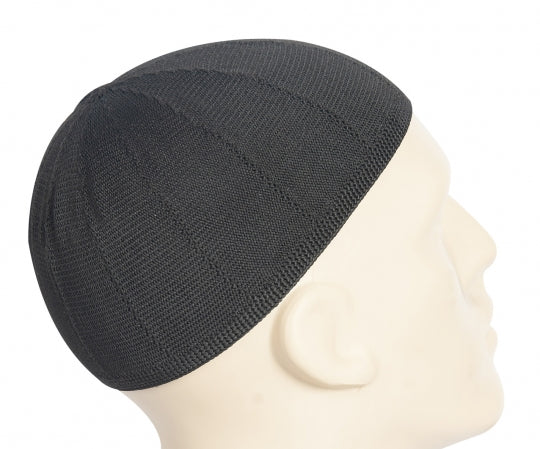 Turkish Hand Knitted Hat Black image 0