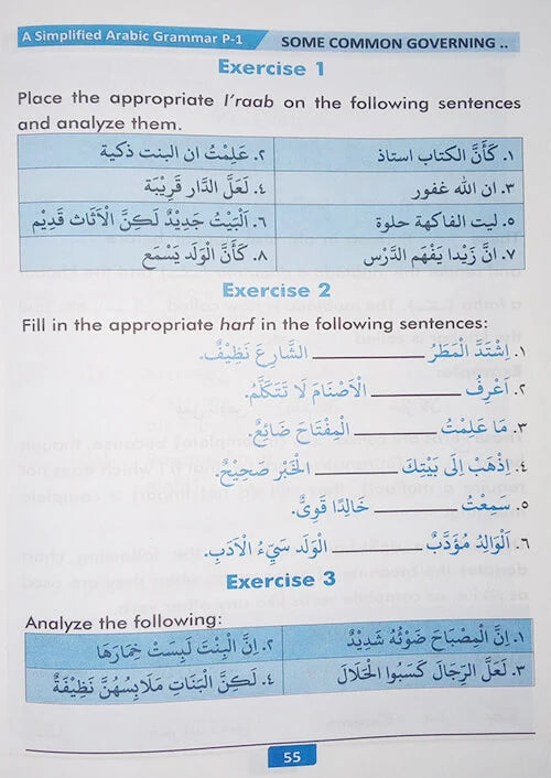 A SIMPLIFIED ARABIC GRAMMAR