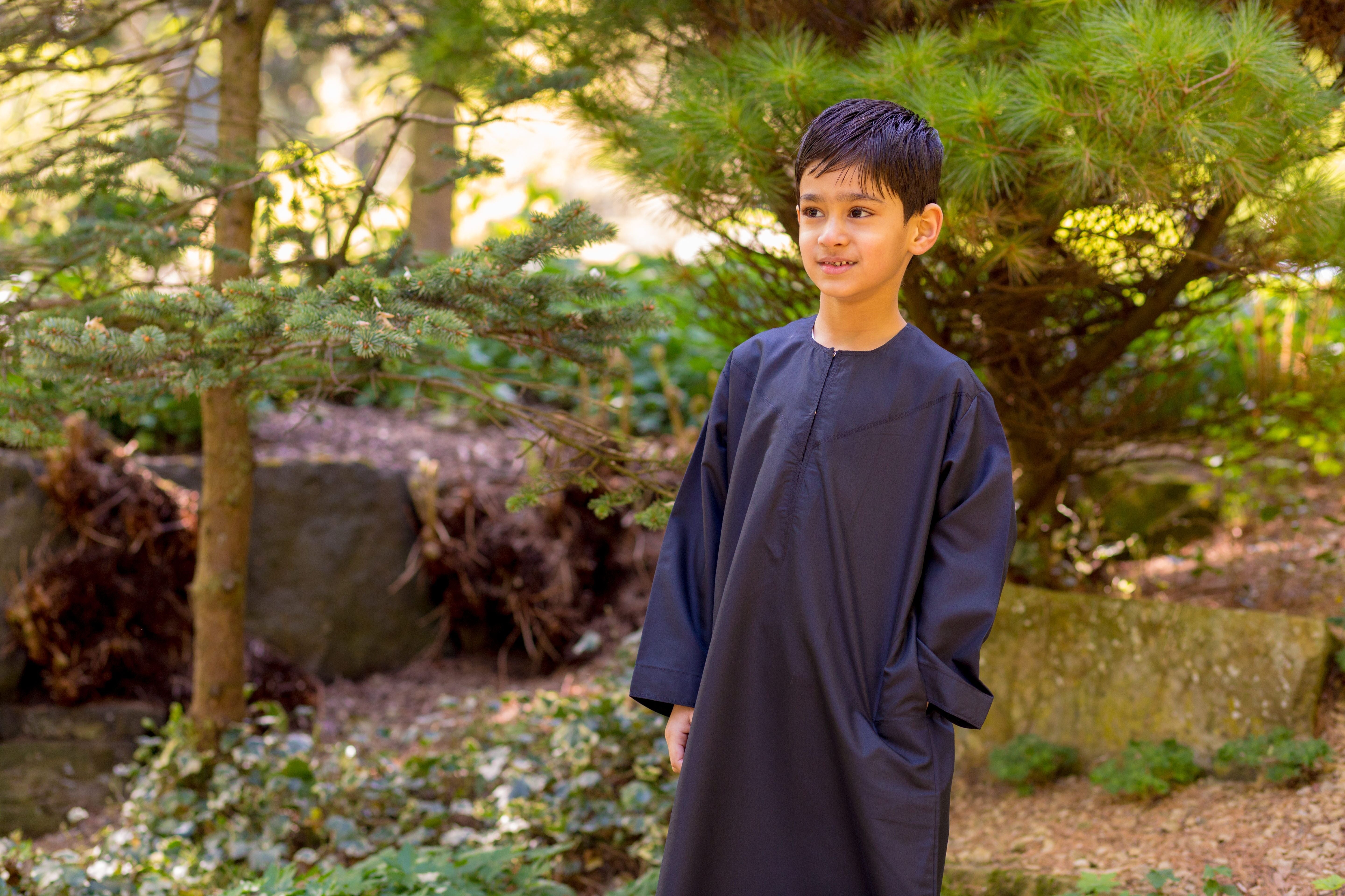 Emirati Thobe Black image 1