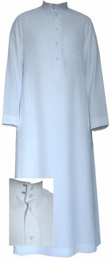 MENS THOBES - WHITE image 1