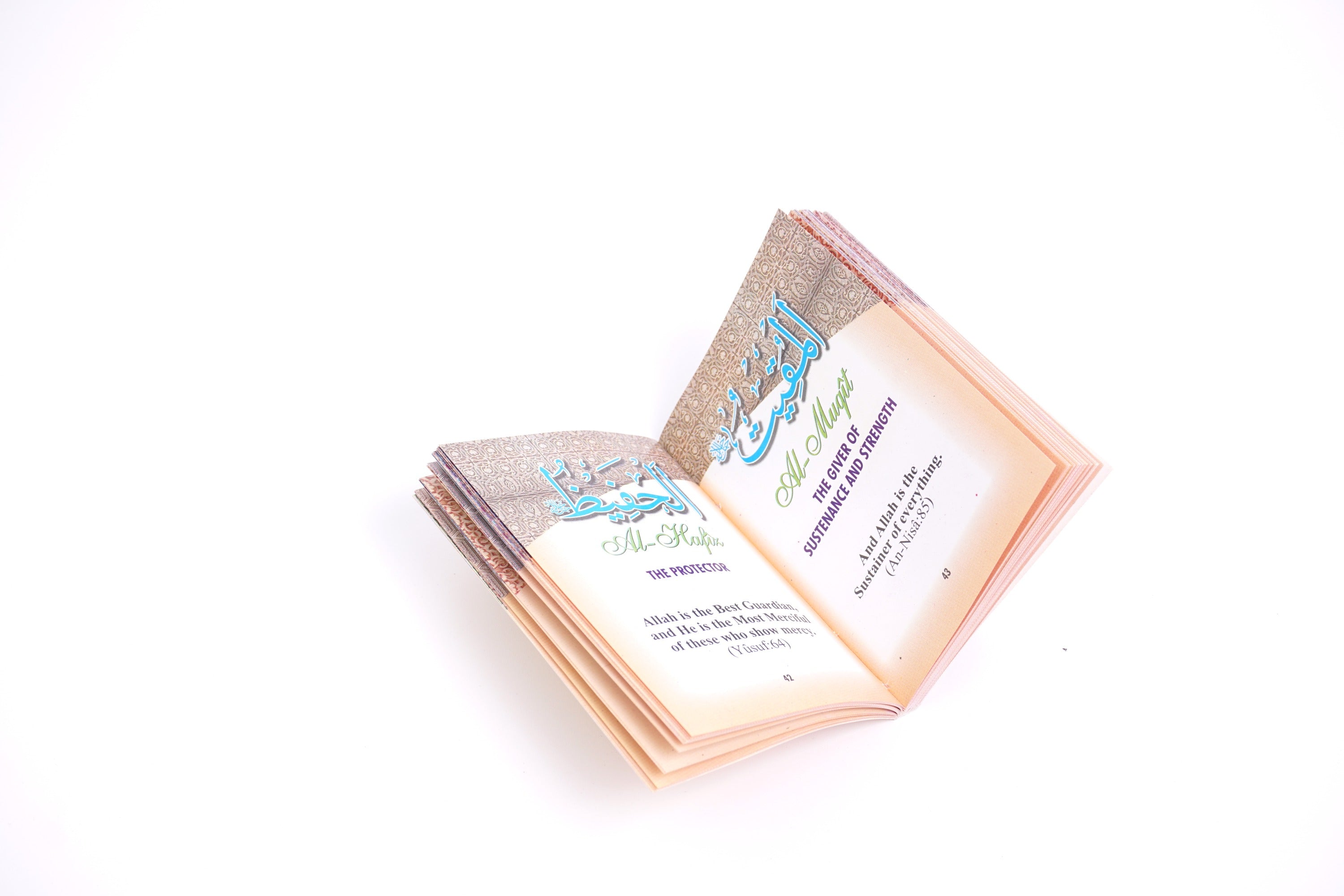 99 Names of Allah Pocket - English