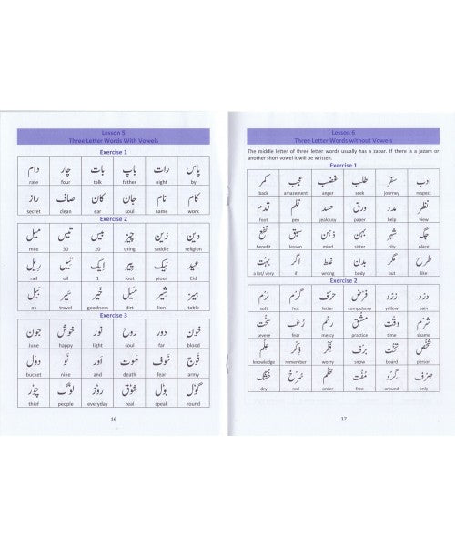 First Steps to Reading Urdu