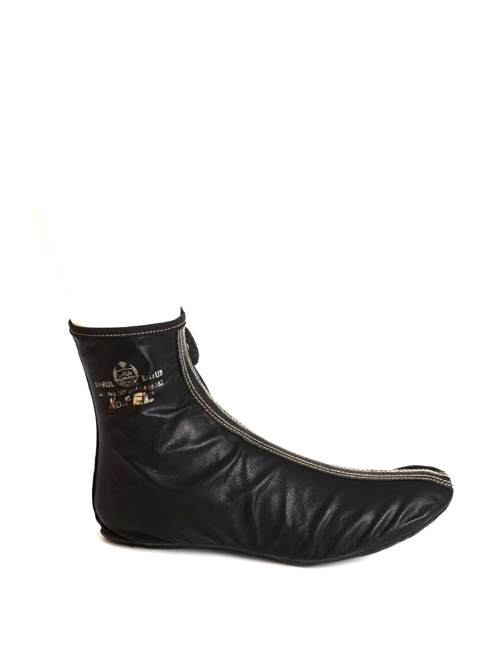 Black Leather Khufs ( DK spacial soft leather )