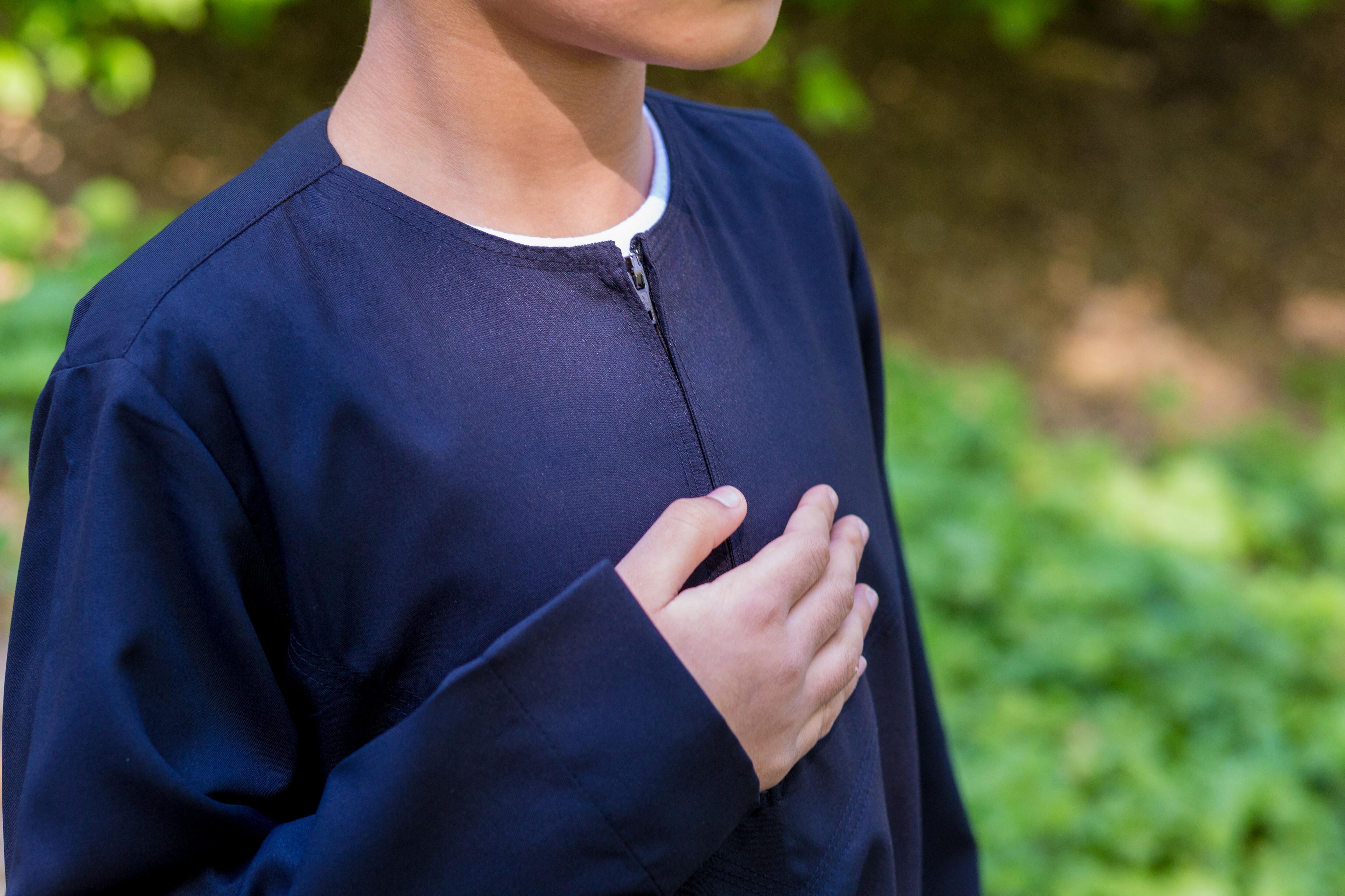 Collarless Zip Thobe