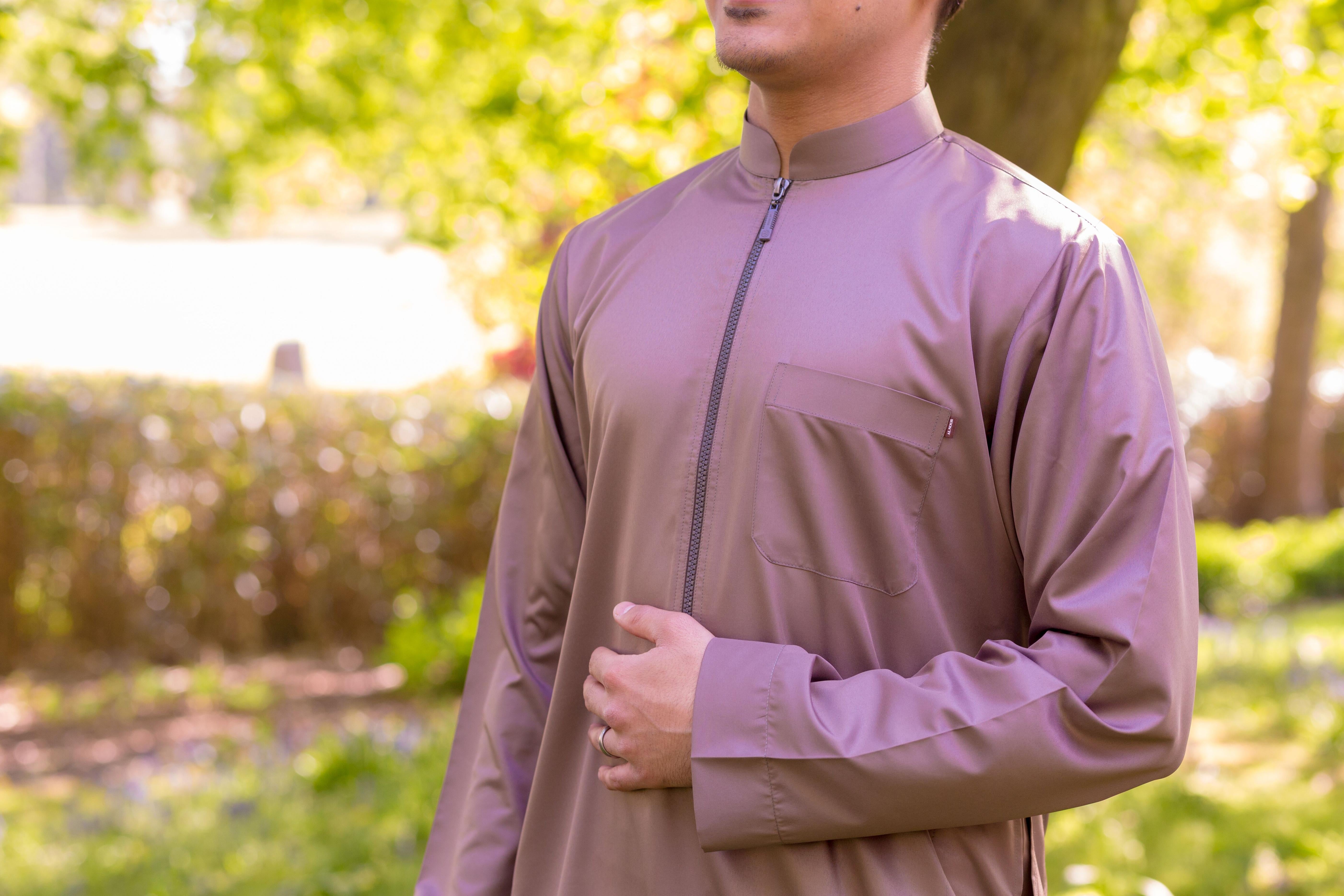 Classic Zip Thobe ( Bronze )