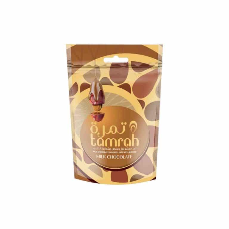 Tamrah Small Zipper Bag – Milk Chocolate 80gr