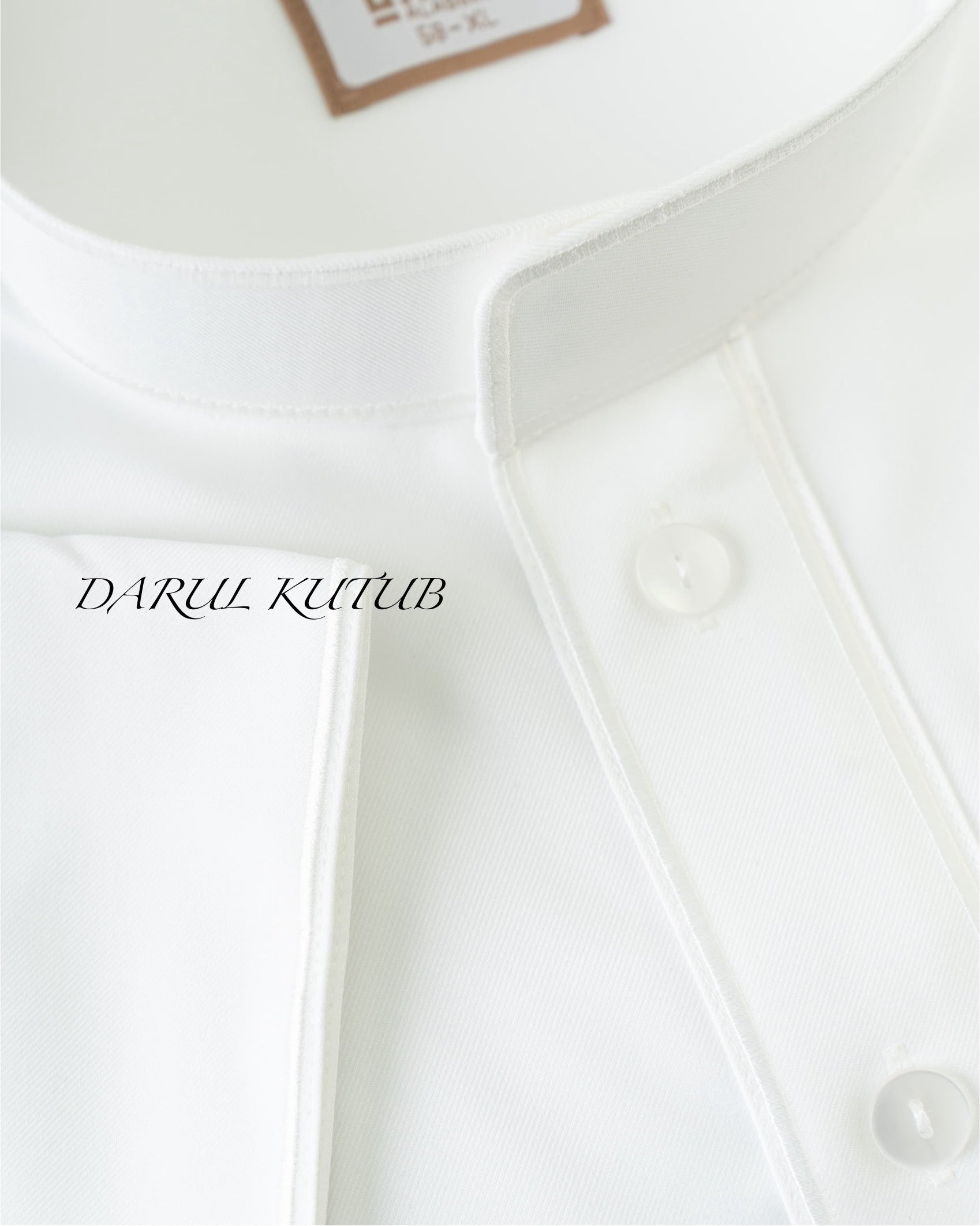 Cream Al Aseel Embroidered Thobe image 1