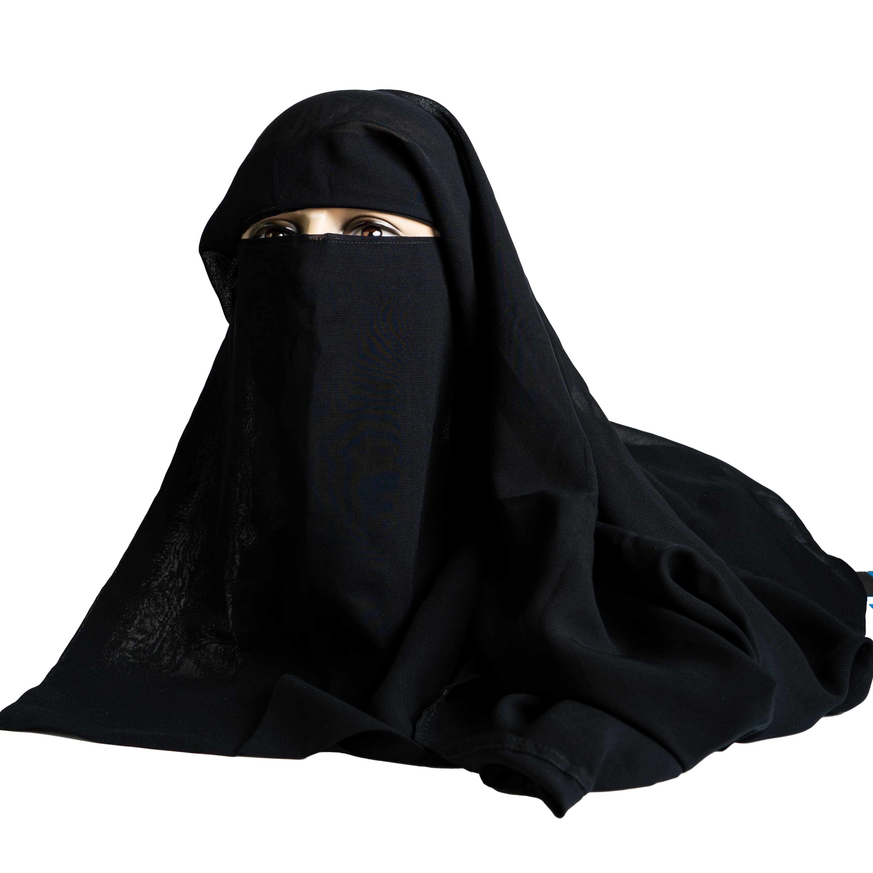 Shaila xl ( Dupatta ) Niqaab combined