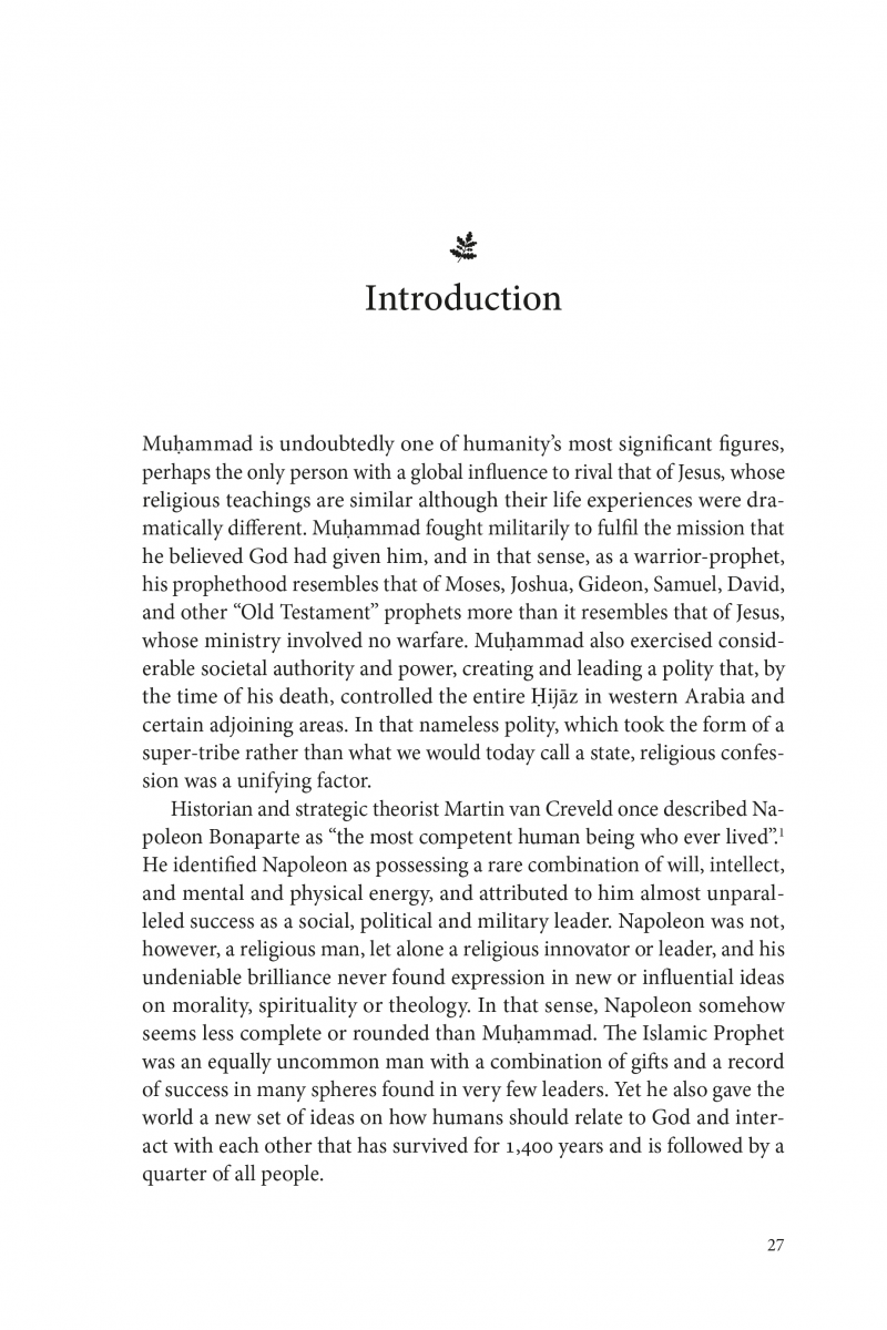 THE WARRIOR PROPHET: MUHAMMAD AND WAR