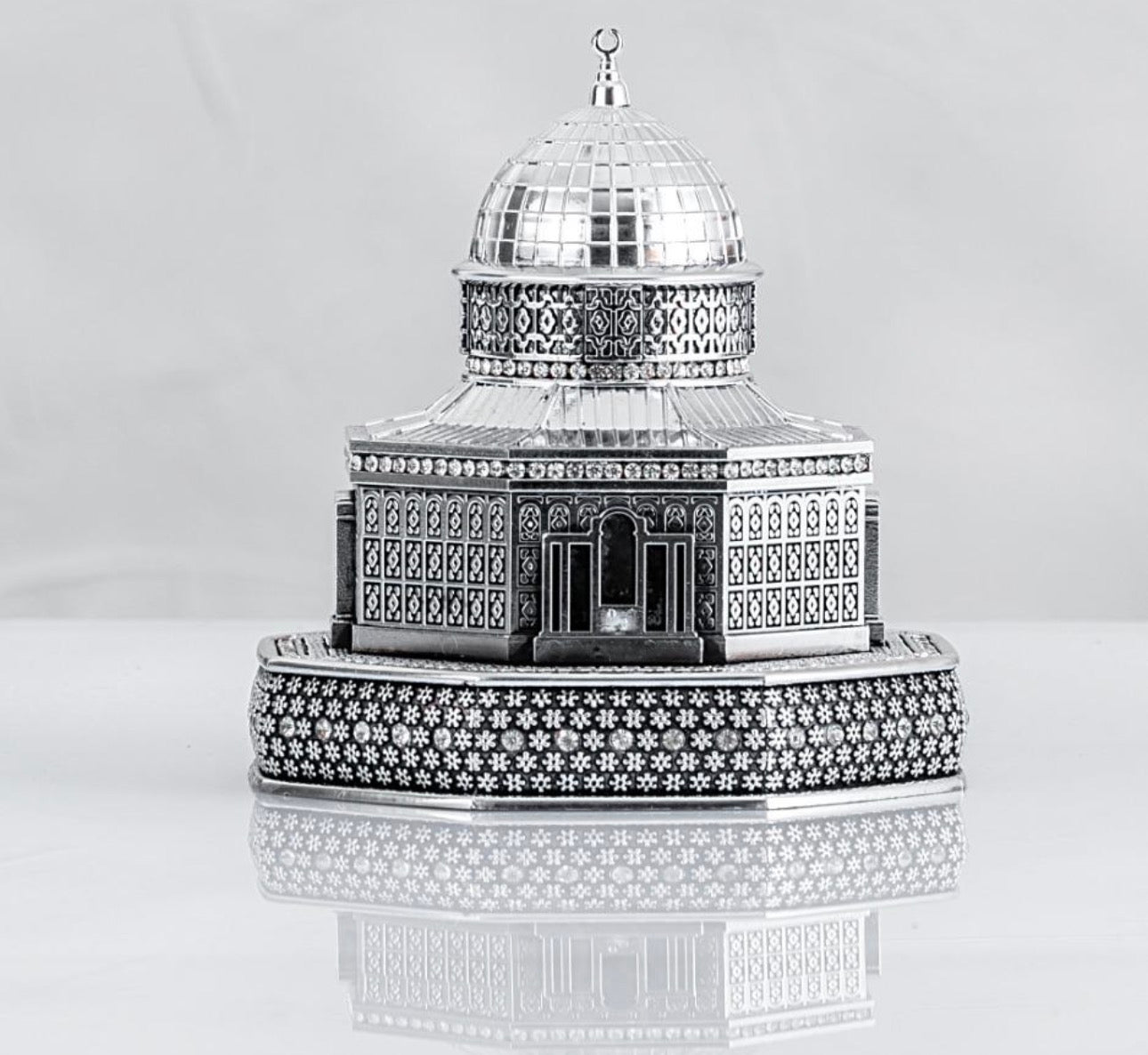 Dome of the rock ornament Mini pocket Quran Box