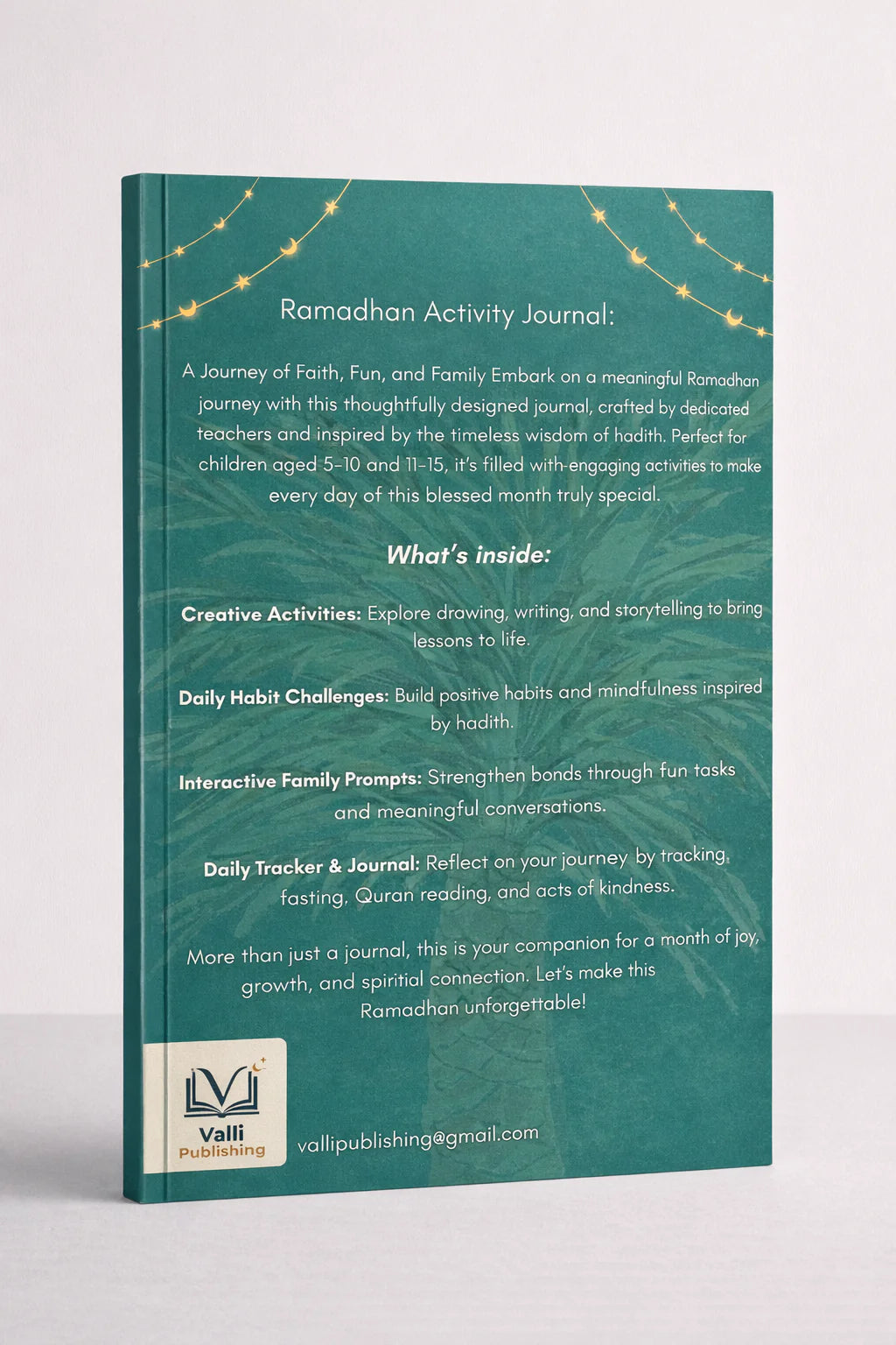 Ramadan Activity Journal