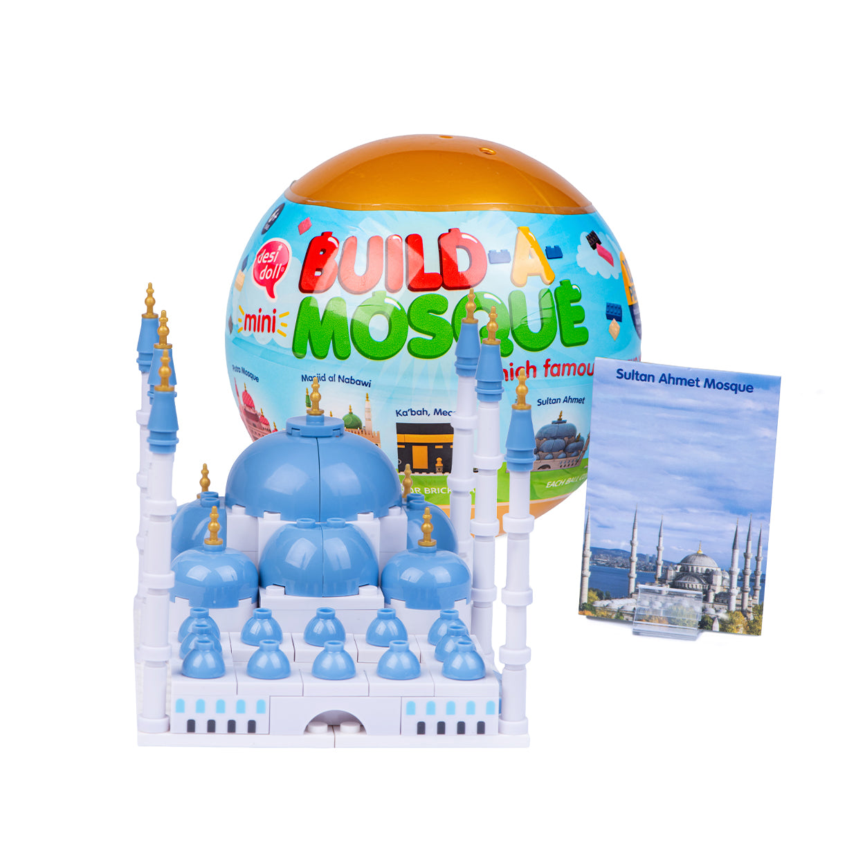 Build-a-Mosque Mini Surprise Ball Building Kits