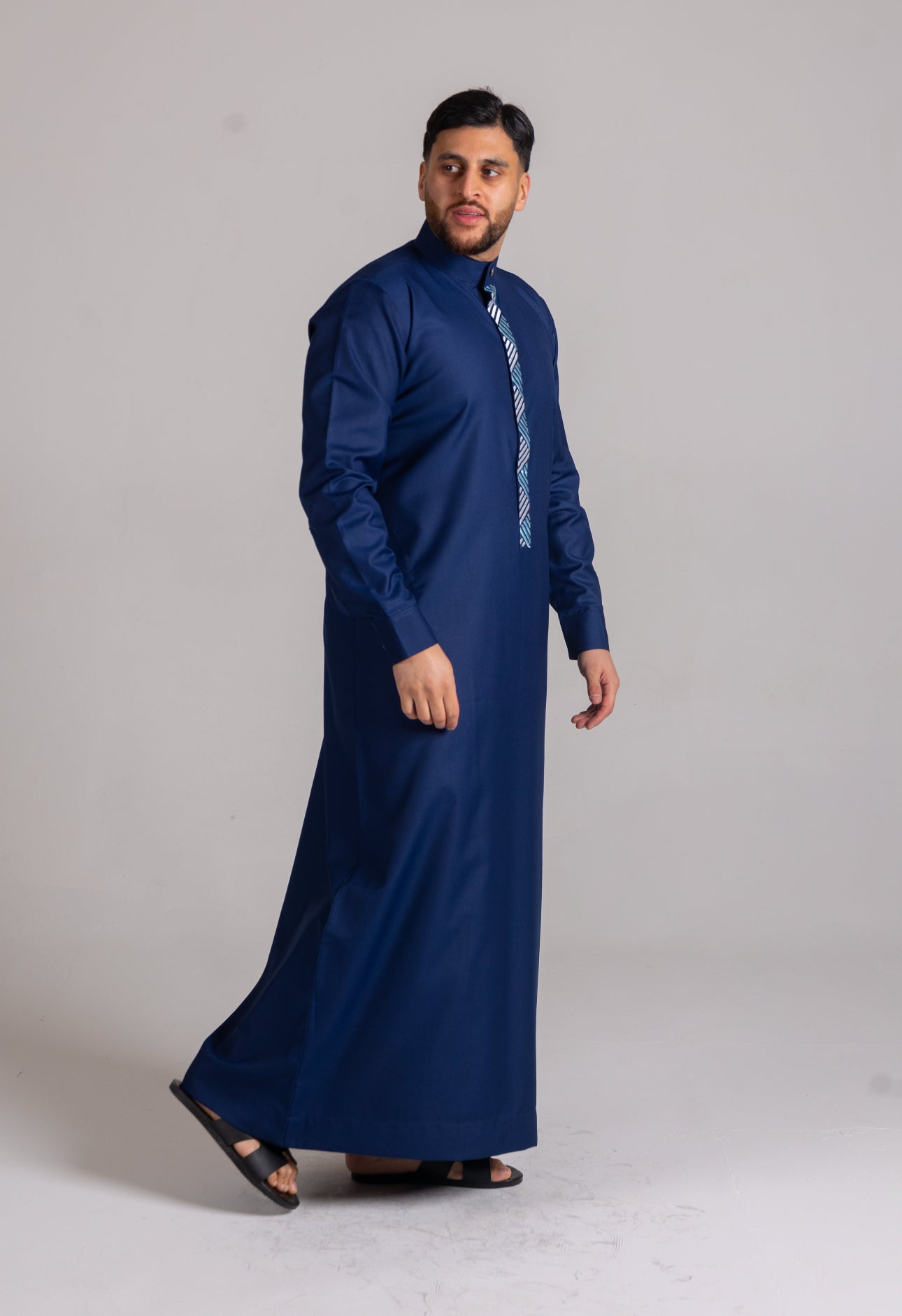 Kids Navy Smart Thobe Design ST5 image 0