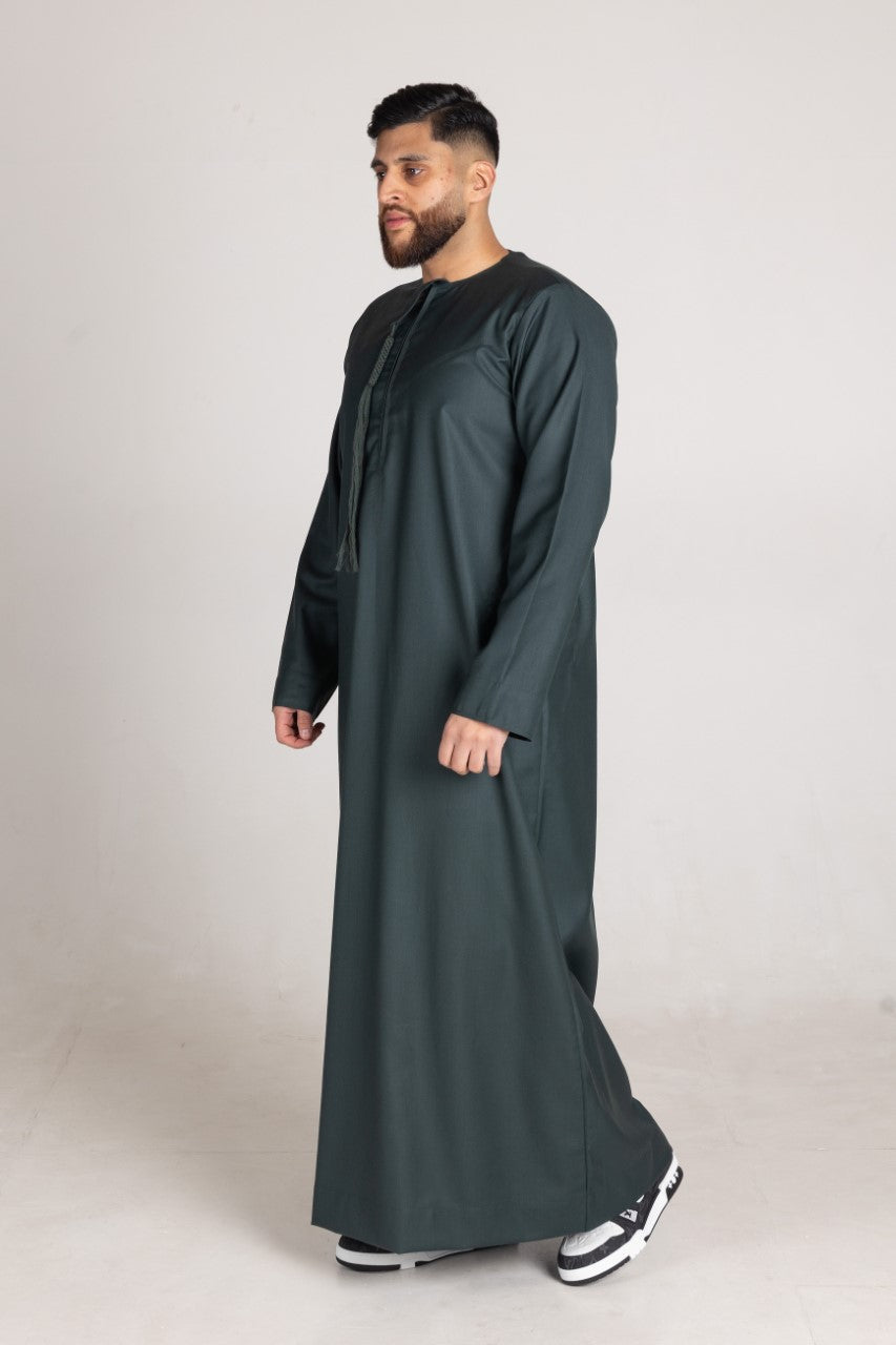 Kids Quality Emirati Thobe ( Green )
