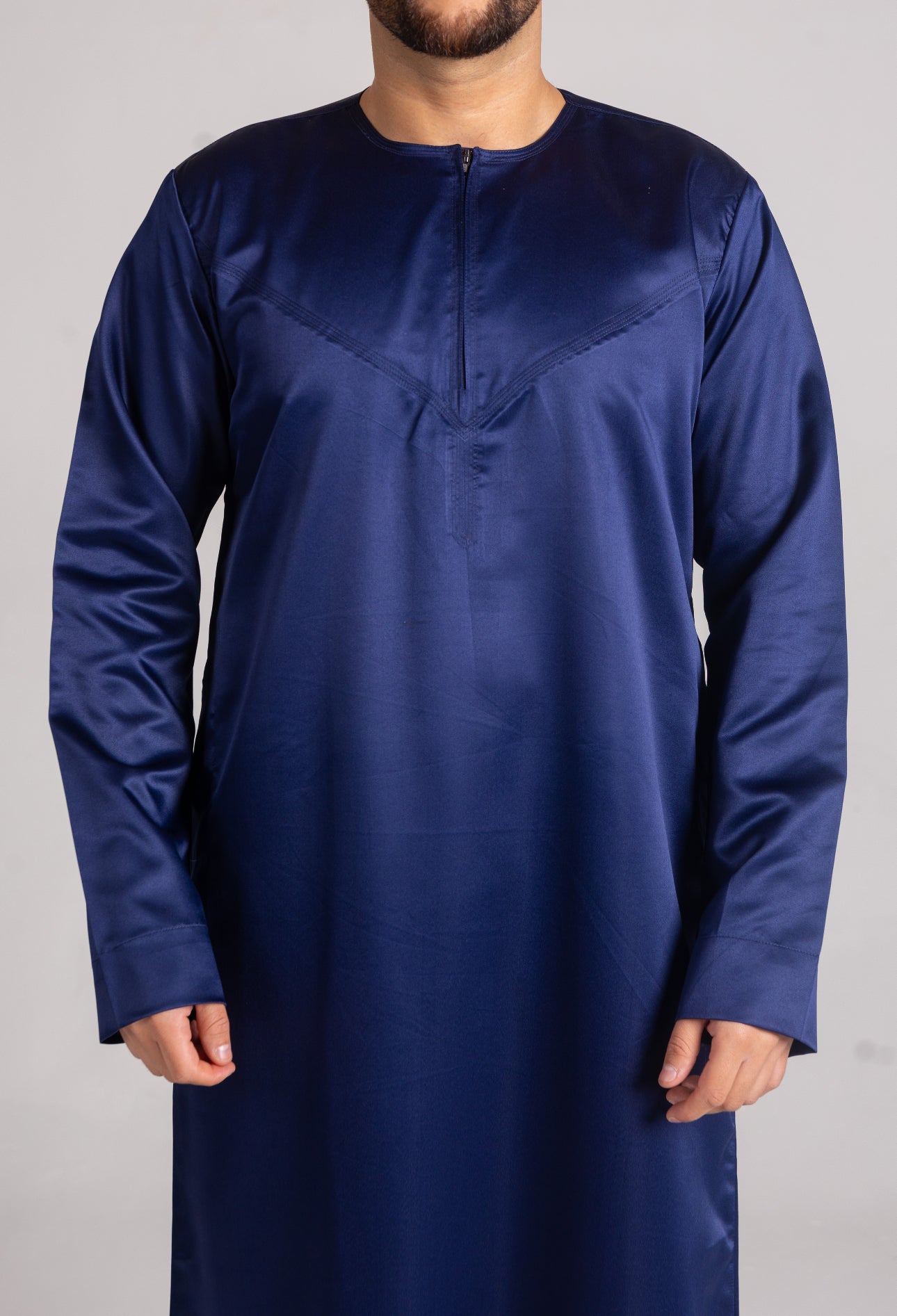 Classic Emirati Thobe (Navy)