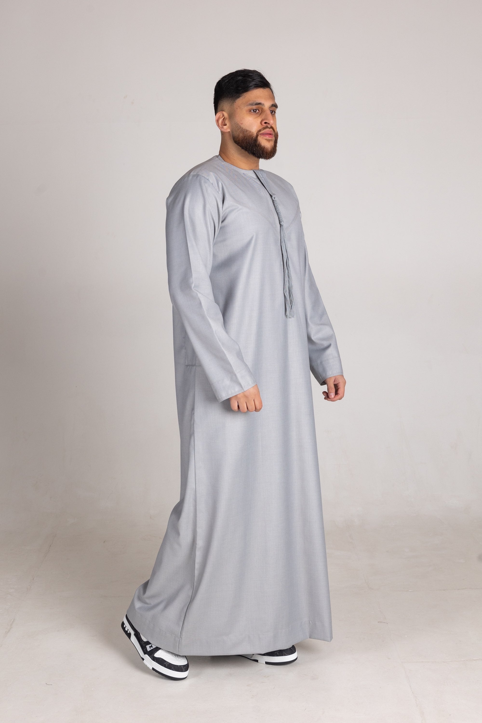 Kids Quality Emirati Thobe ( Grey )