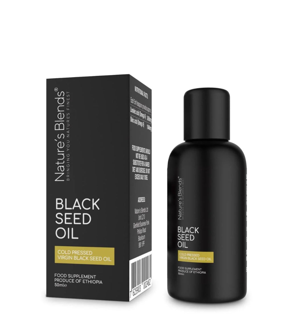 Black Seed Oil (50ml) 2.5% TQ. Raw Virgin Ethiopian. Worlds Strongest Black Seed
