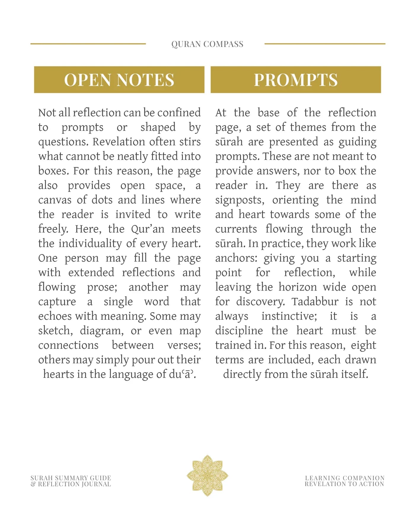 Quran Compass: Surah by Surah Study Guide & Reflection Journal (Deluxe Edition) image 11