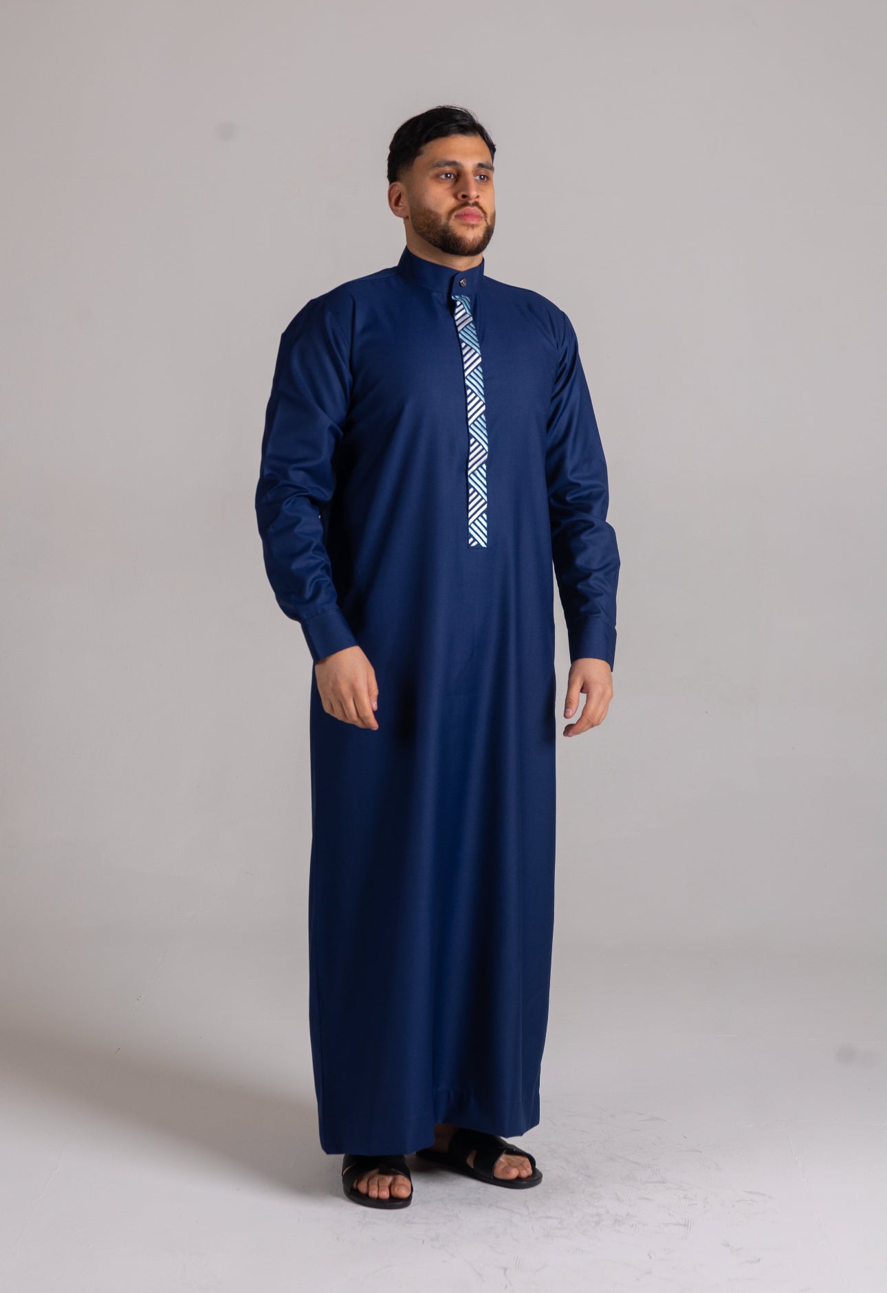 Kids Navy Smart Thobe Design ST5 image 1