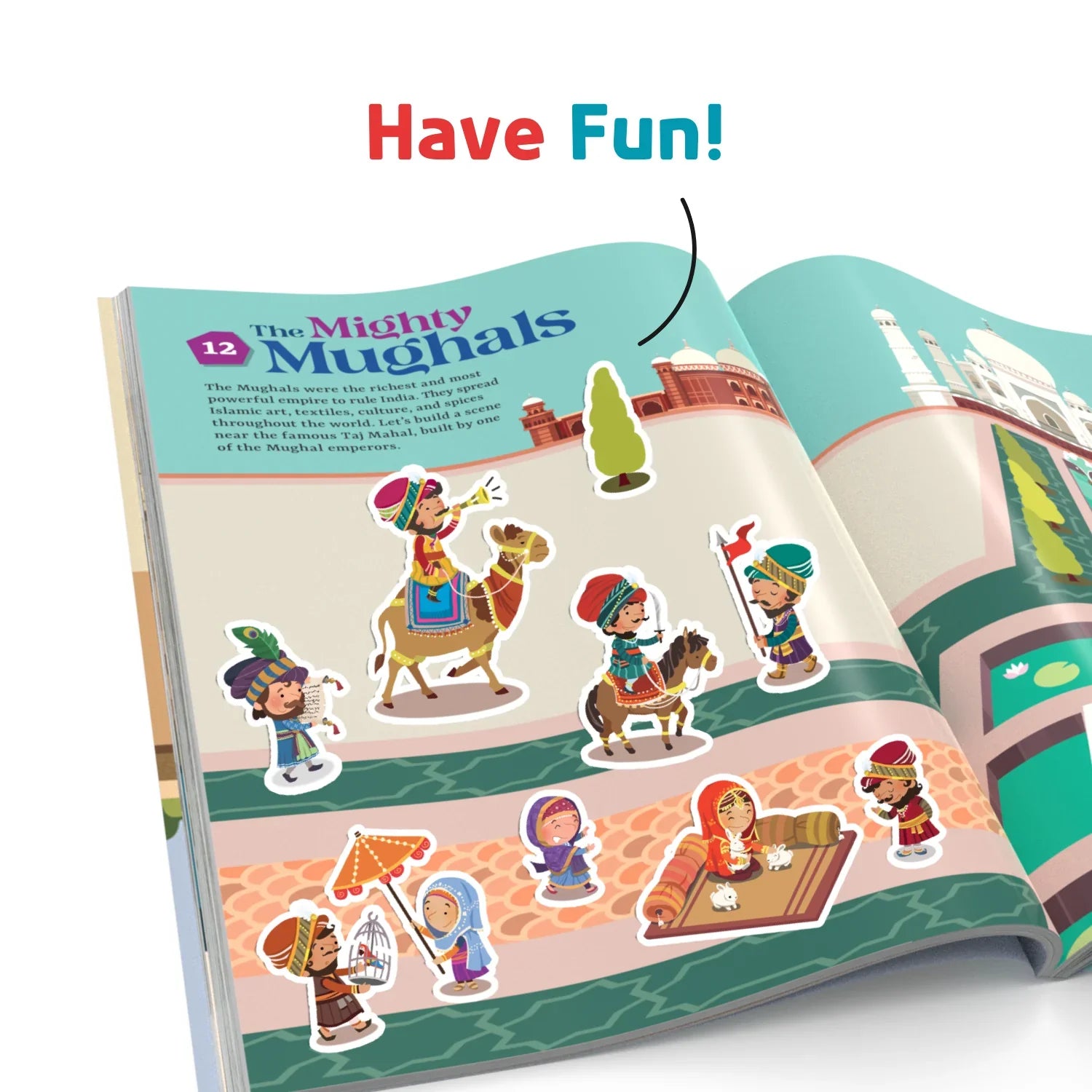 The Amazing Islamic History Sticker Book image 3