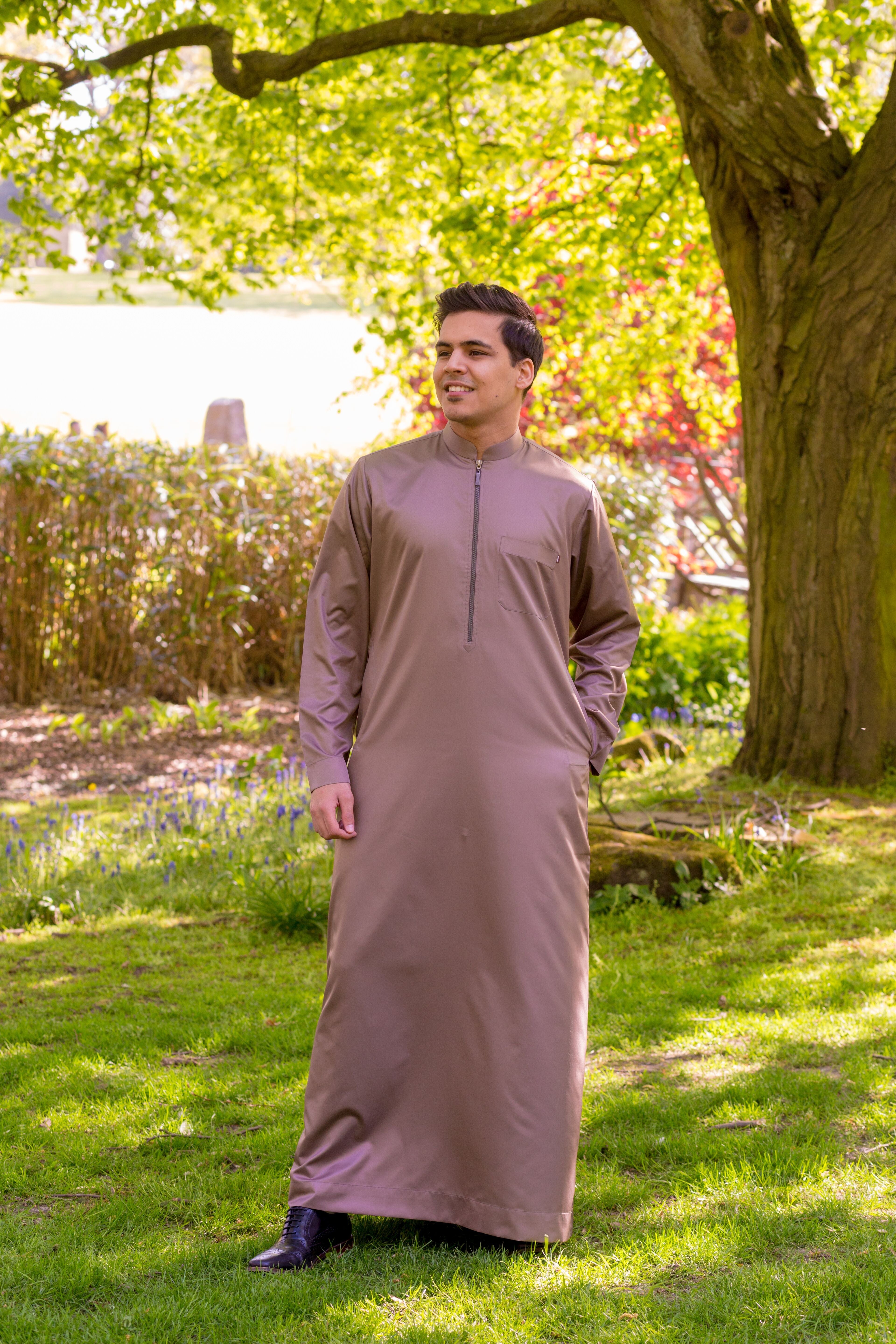 Classic Zip Thobe ( Bronze ) image 0