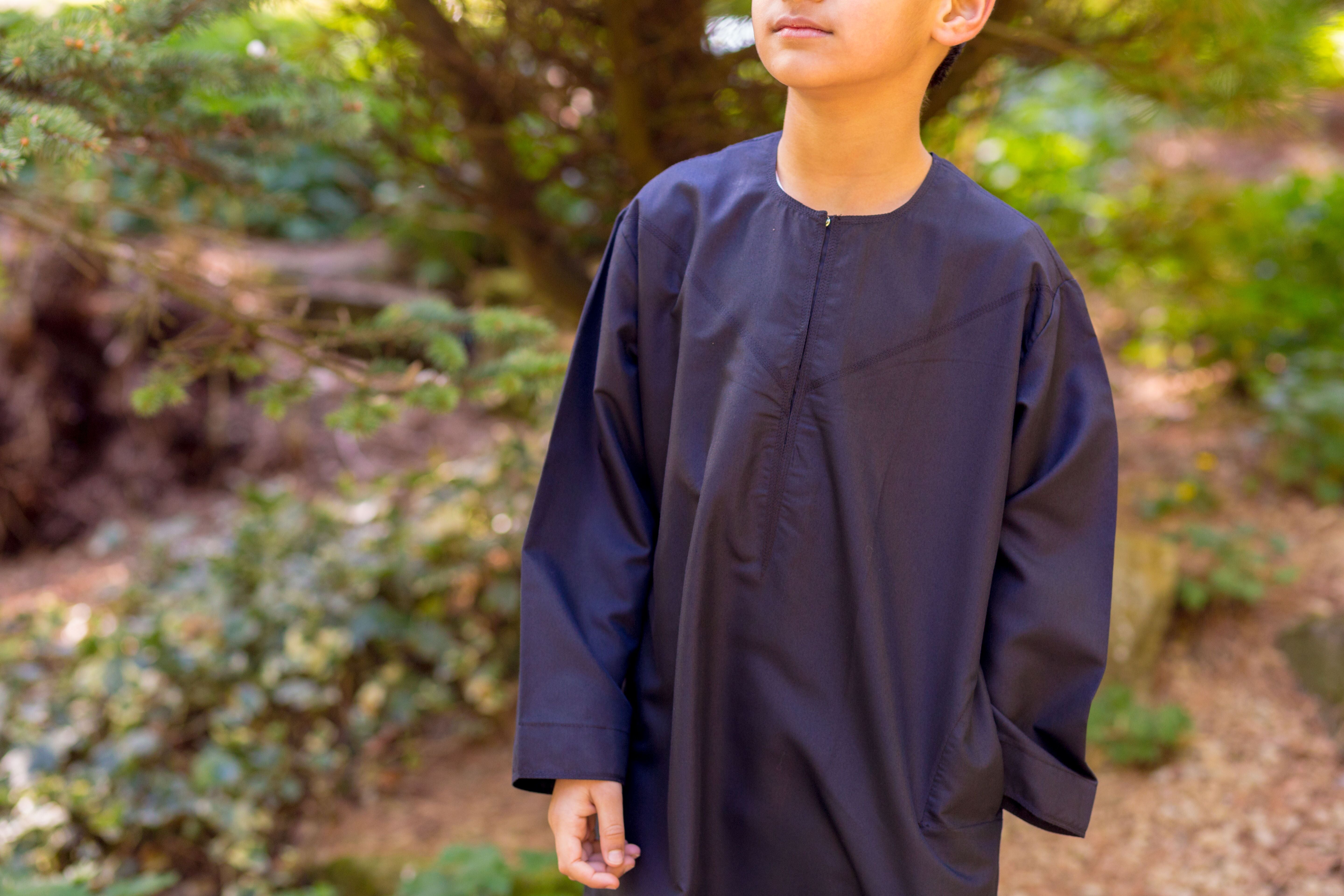 Emirati Thobe Black image 2