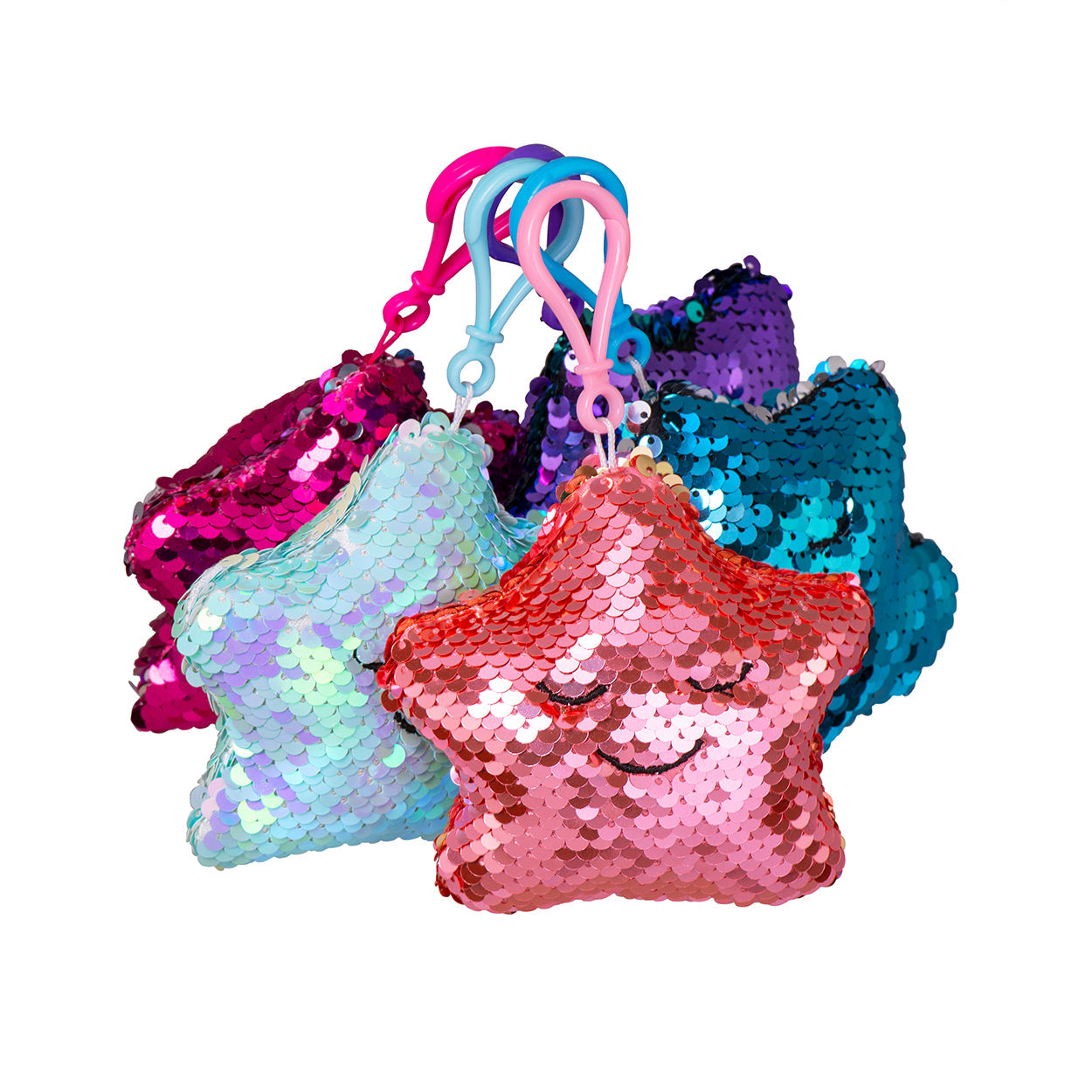 Flippable Sequins My Travel Dua’ Keyring image 0