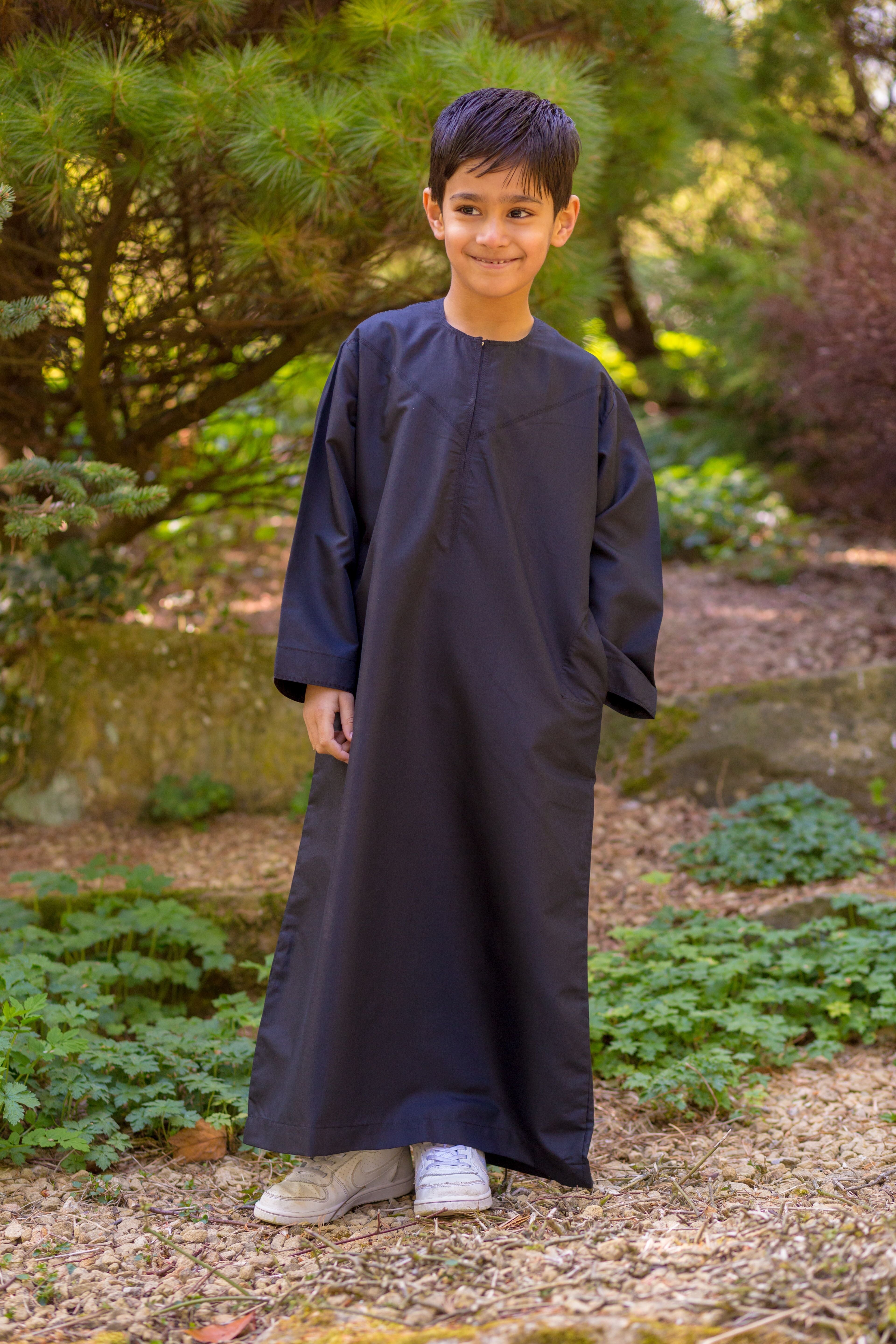 Emirati Thobe Black image 0