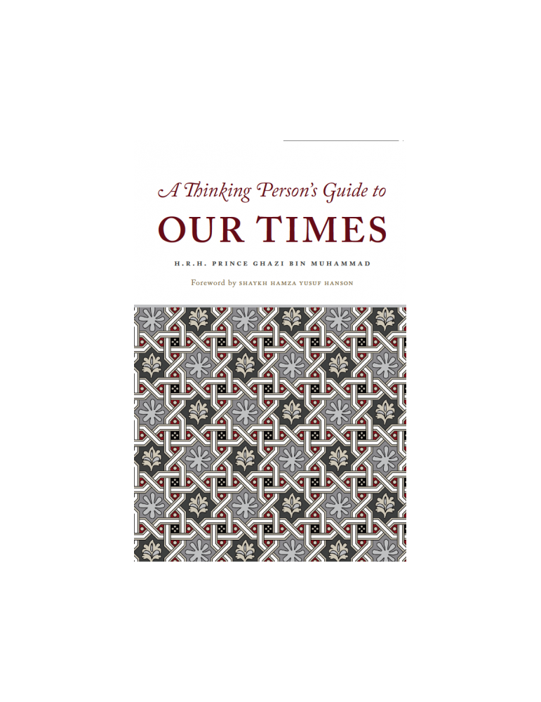 A Thinking Person's Guide to Our Times image 0