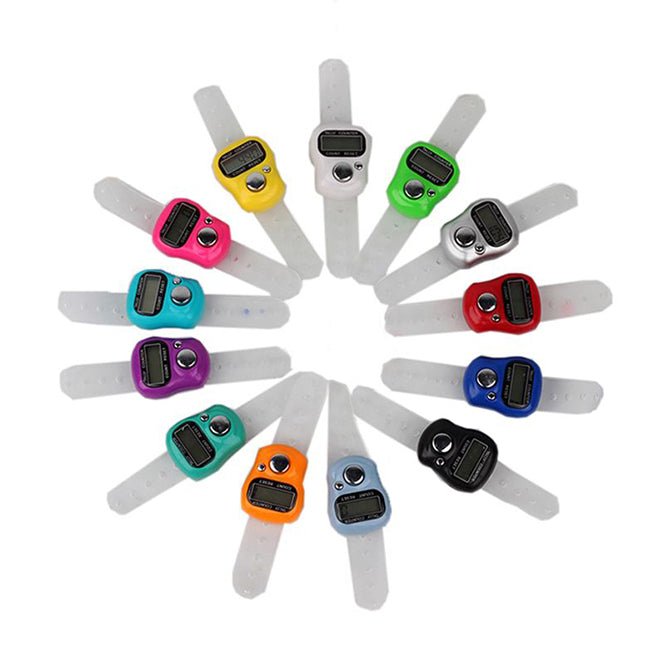 Led Digital Finger Tasbeeh with Light