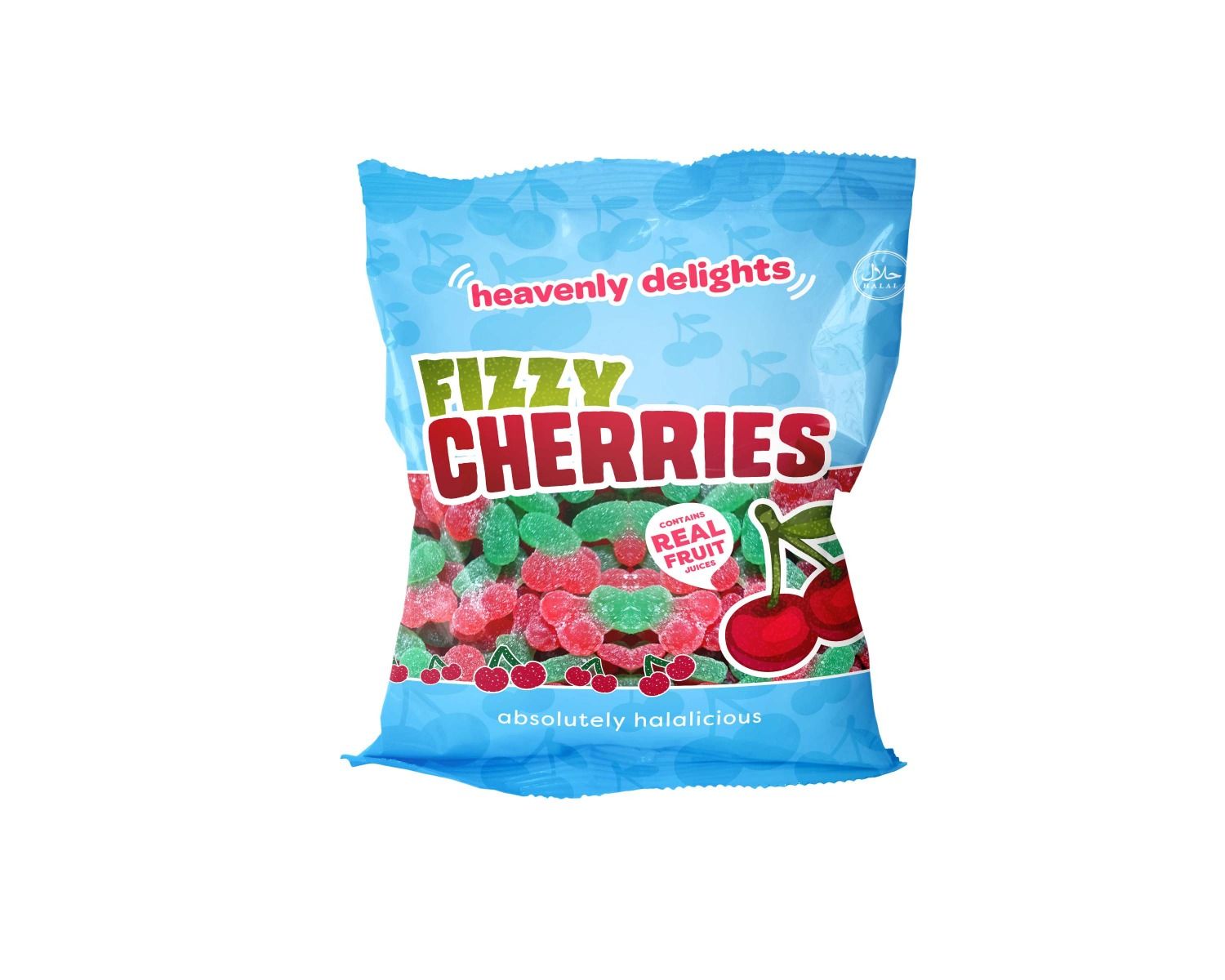 Fizzy Cherries (80g Bag)
