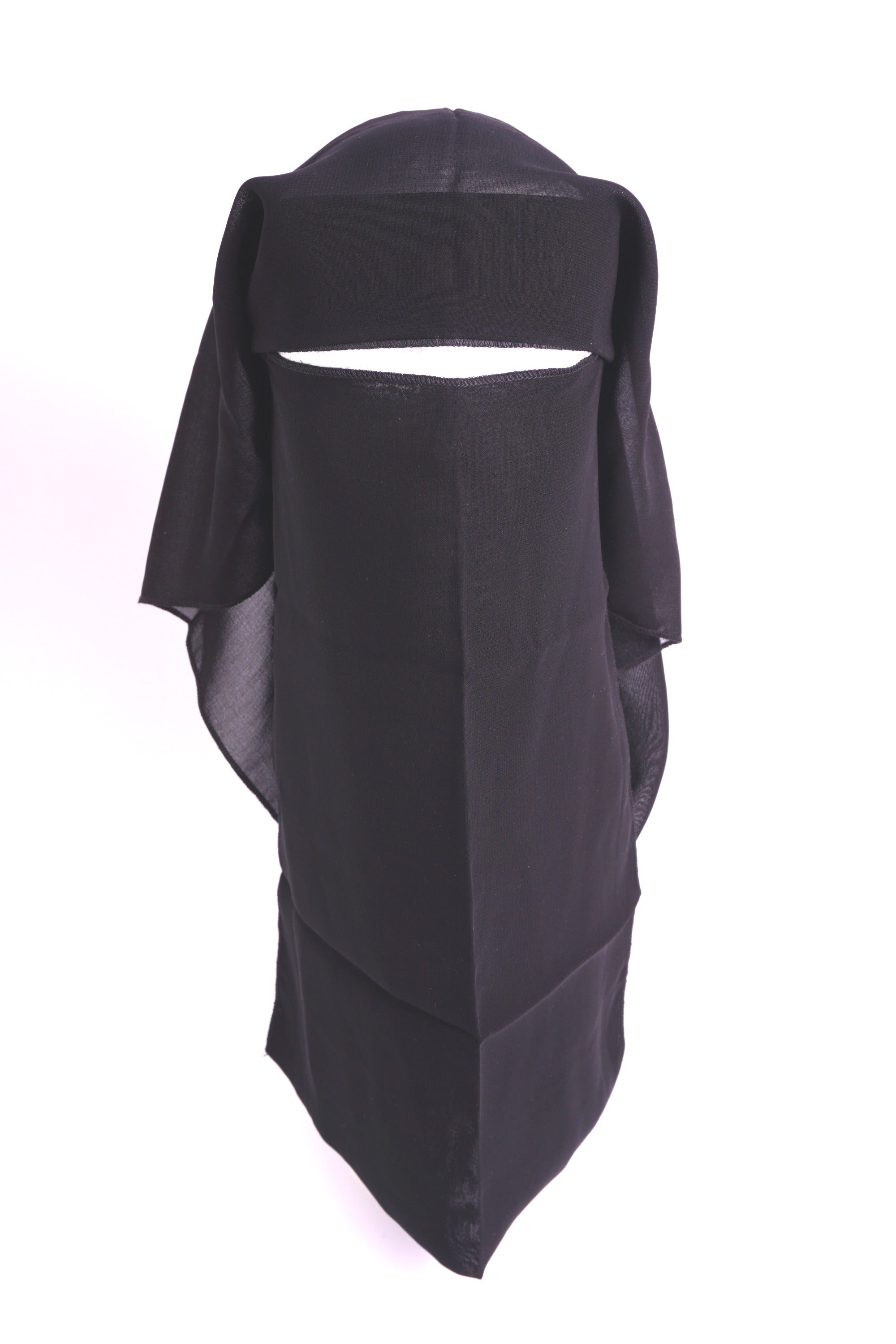 Niqab Double Layer Velcro