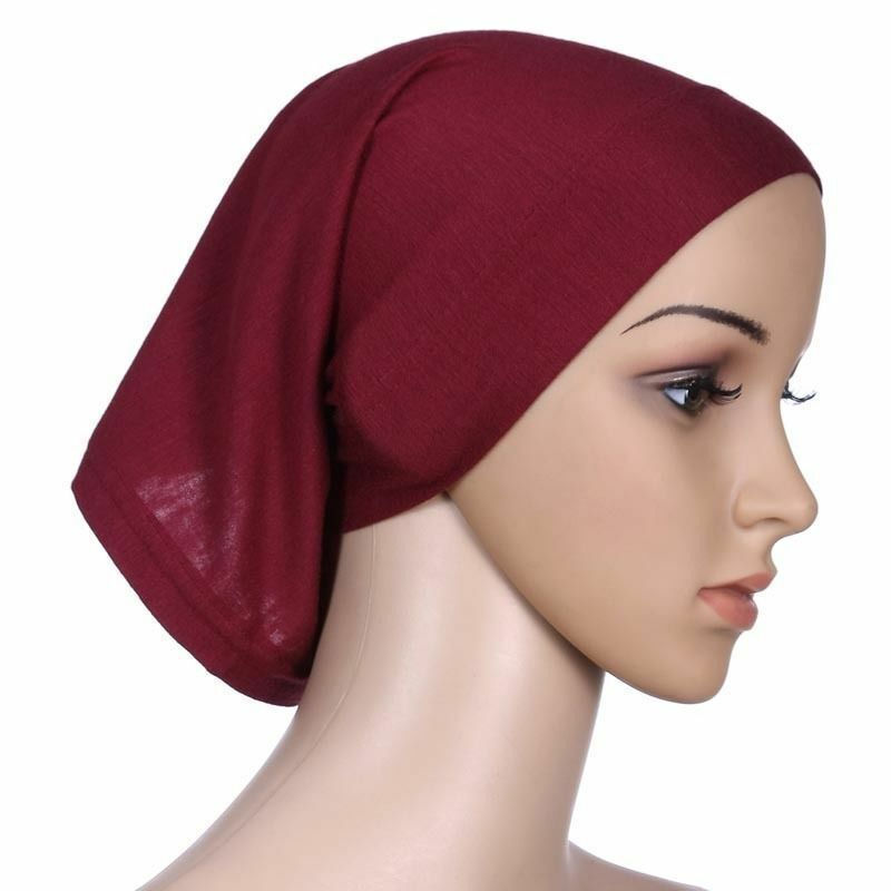Plain Red Tube Bonnet