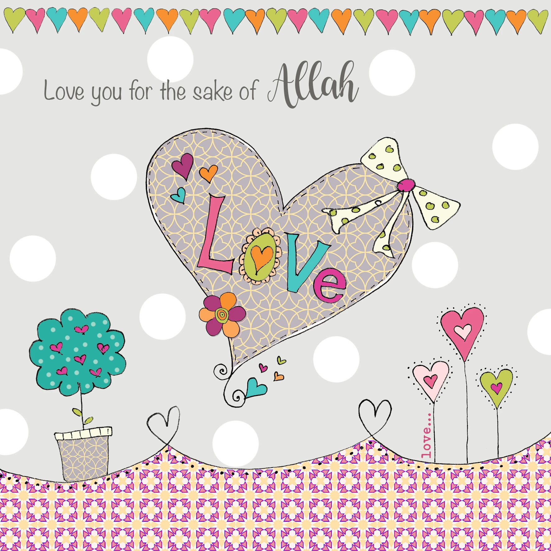 Love you for the sake of Allah BB 20