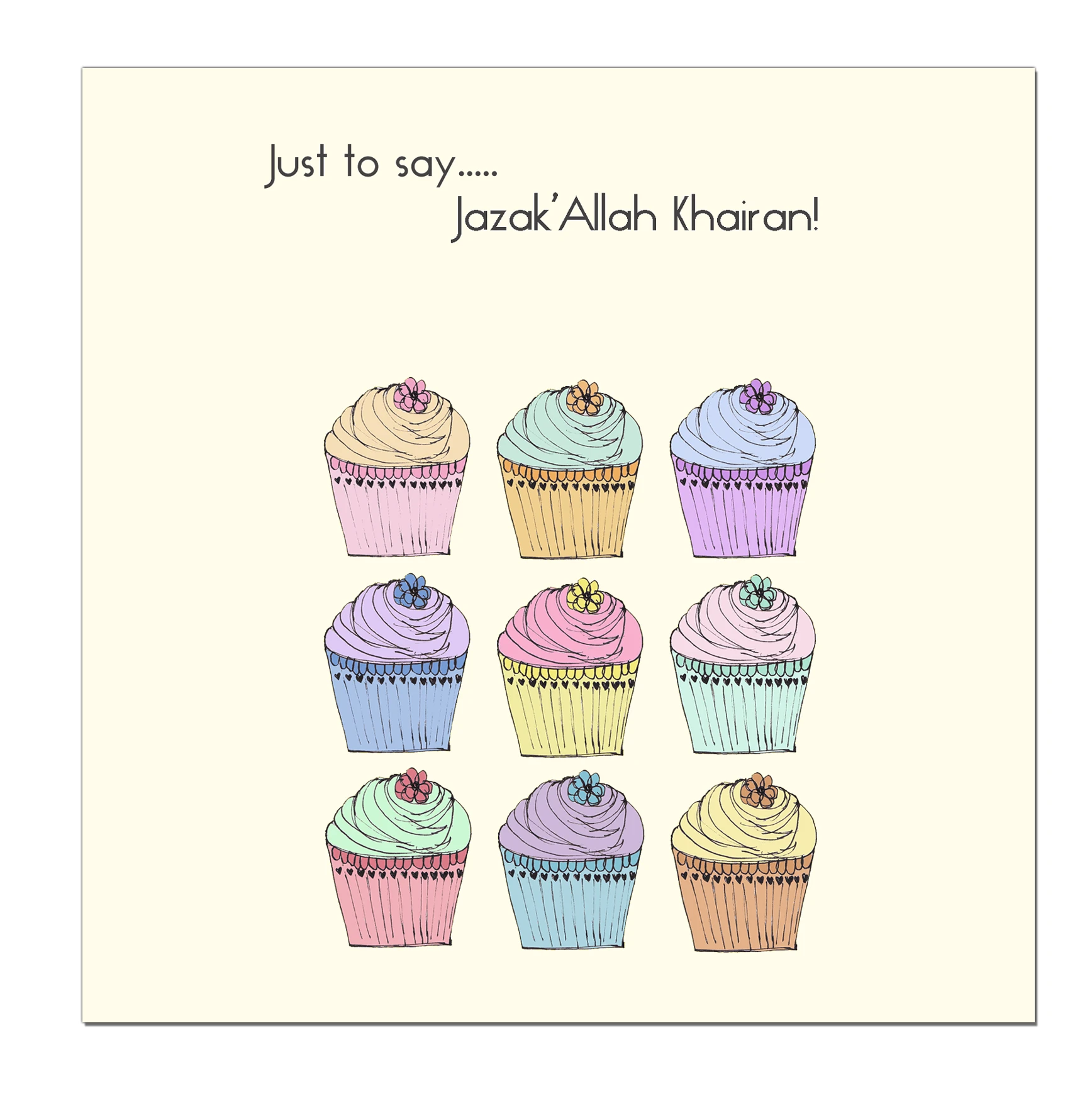 Just to say... Jazaka'Allah Khairan CD 18