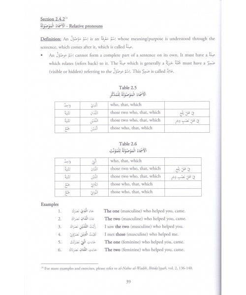Tasheel al-Nahw (English)