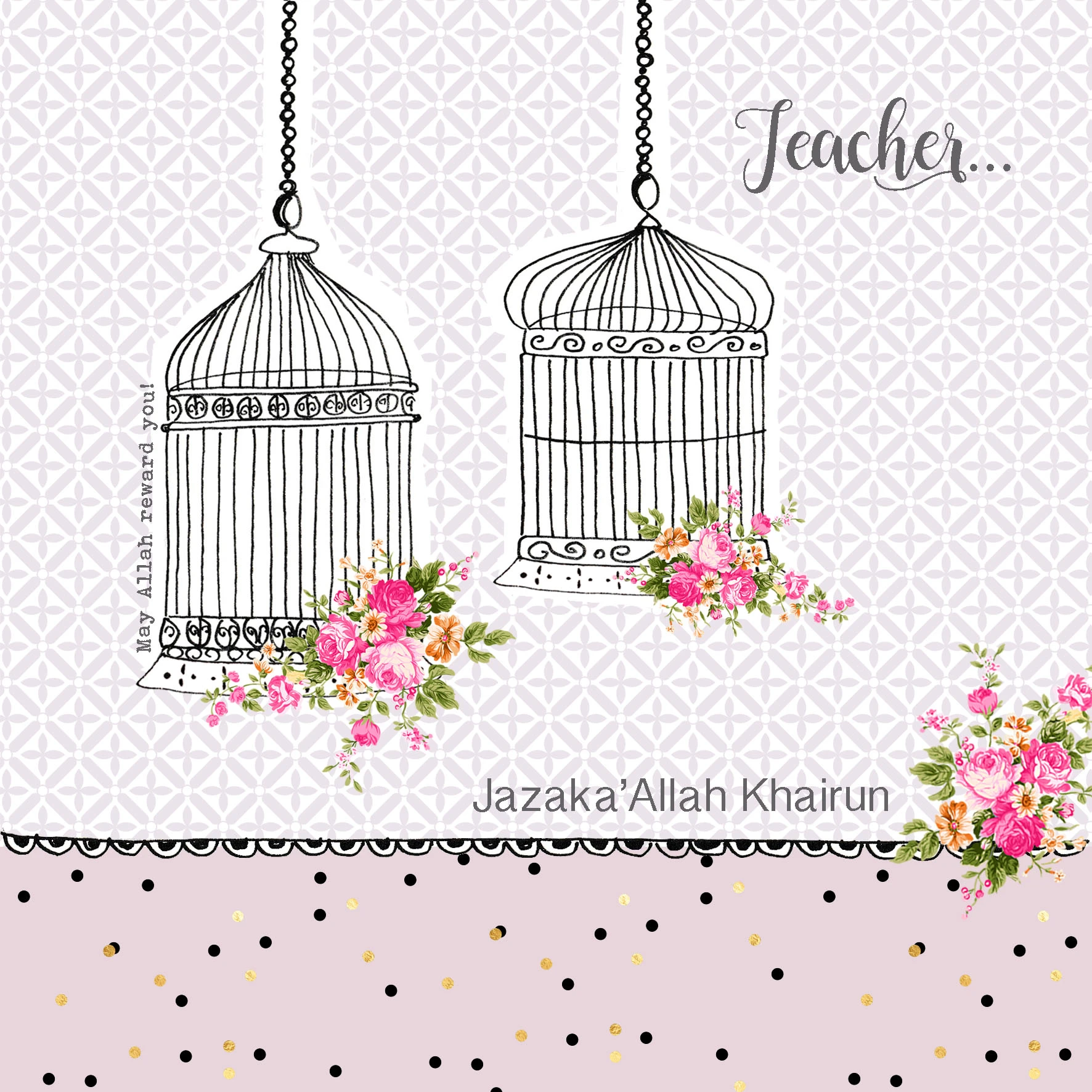 Teacher.. Jazaka' Allah Khairun BB 10