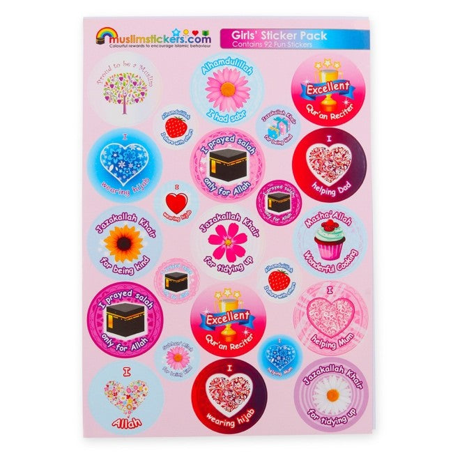 GIRLS REWARD STICKERS