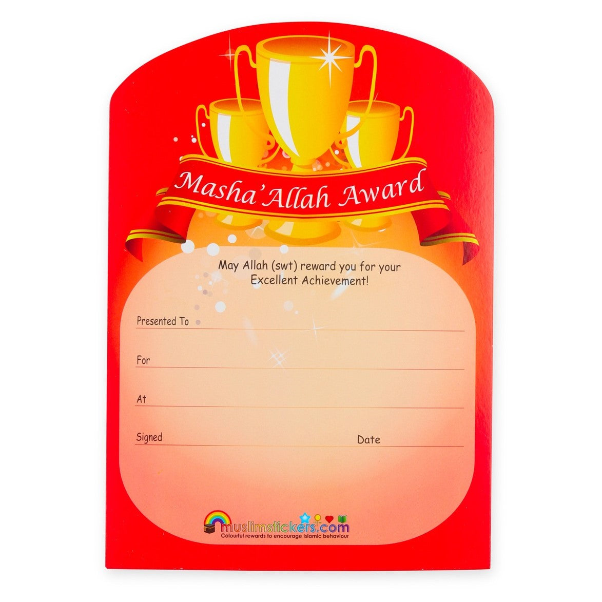 MASHALLAH ISLAMIC CERTIFICATES