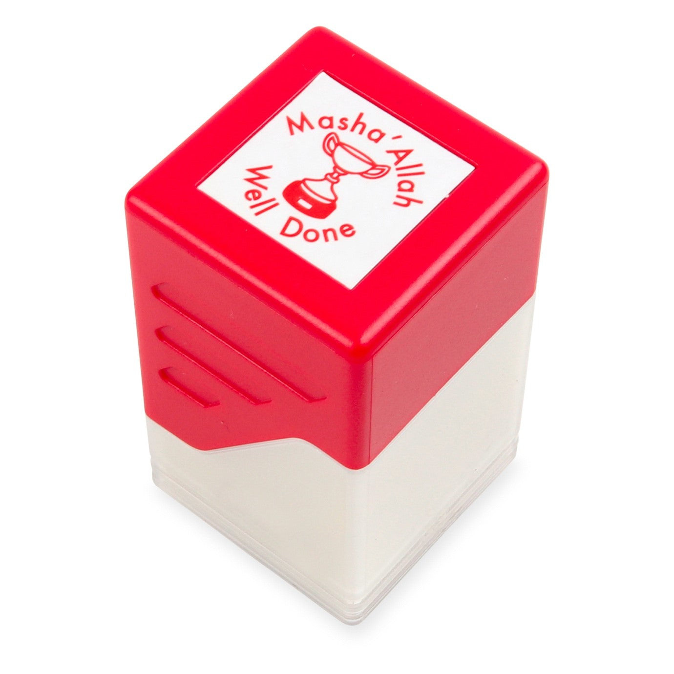 MASHALLAH WELL DONE STAMP (RED)