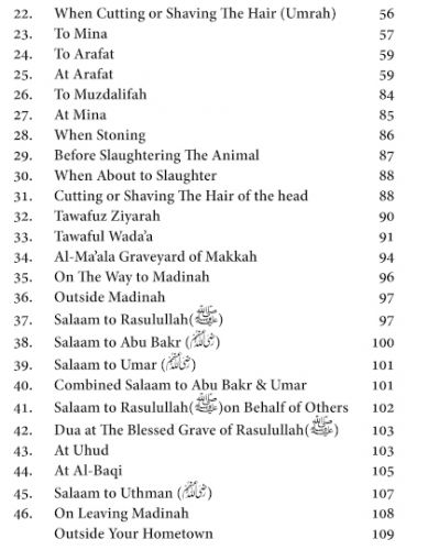 Duas for Haj and Umrah - Pocket