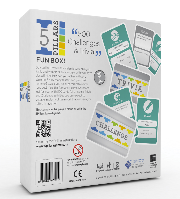 5Pillars Fun Box Islamic Activity Game (Medium)
