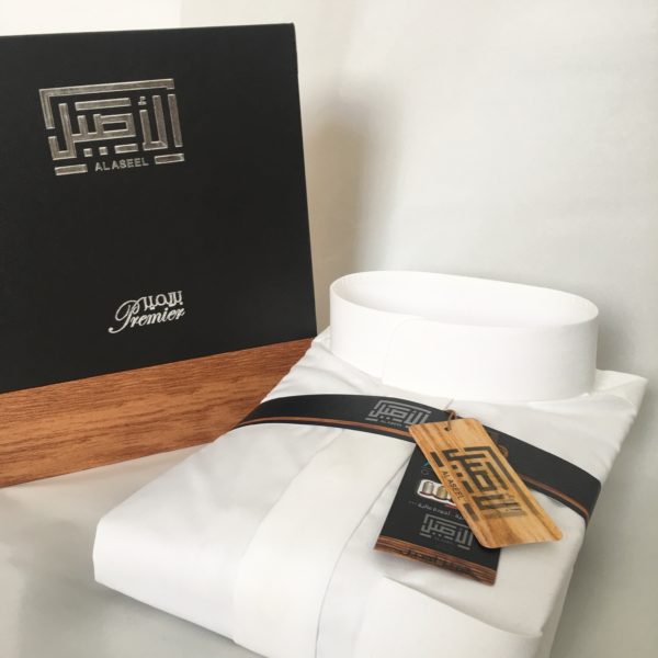 AL ASEEL THOBE PREMIUM COLLECTION (WHITE)