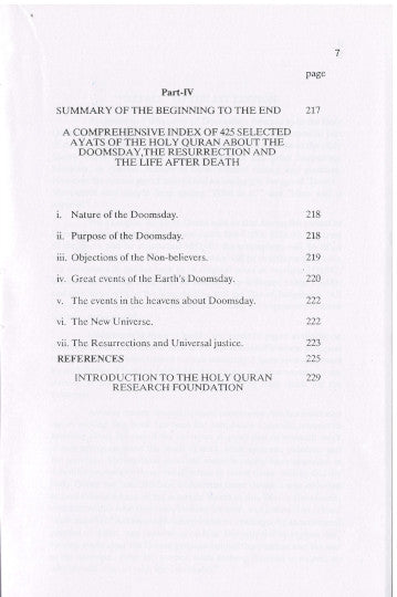 Doomsday & Life After Death