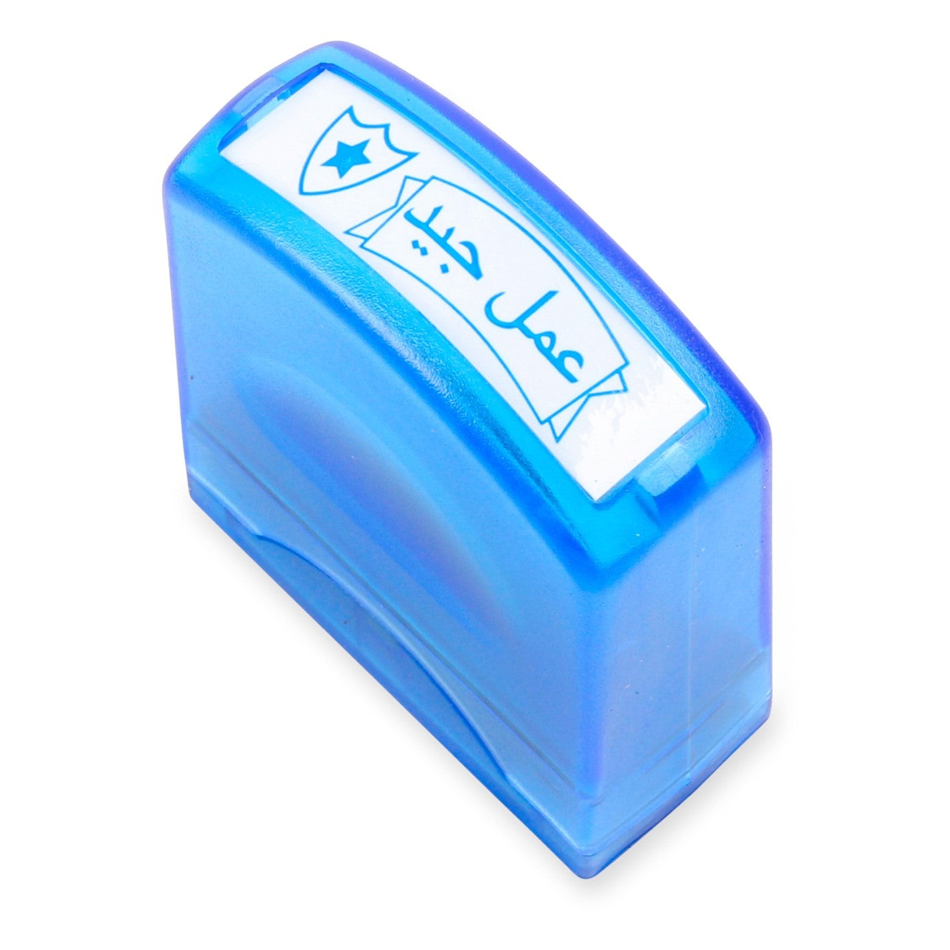 ARABIC GOOD WORK STAMPER (BLUE)