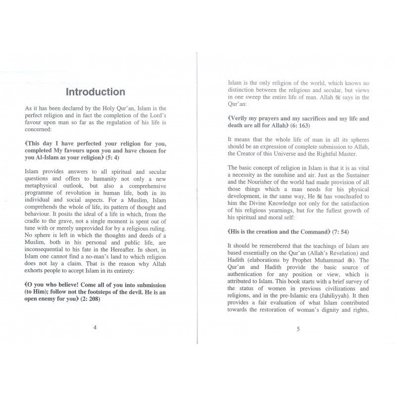 Women in Jahiliya and Islam