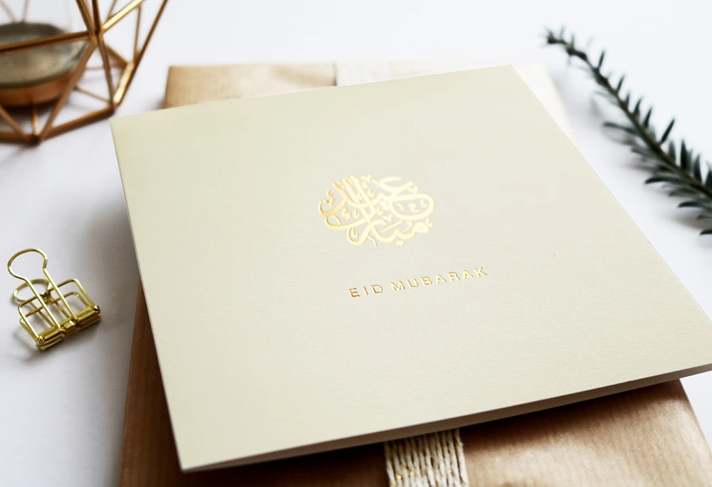 Eid Mubarak - Rose & Co - Gold Foiled - Cream RC 02