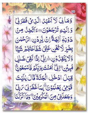 Surah Yaseen Large (9 Lines)
