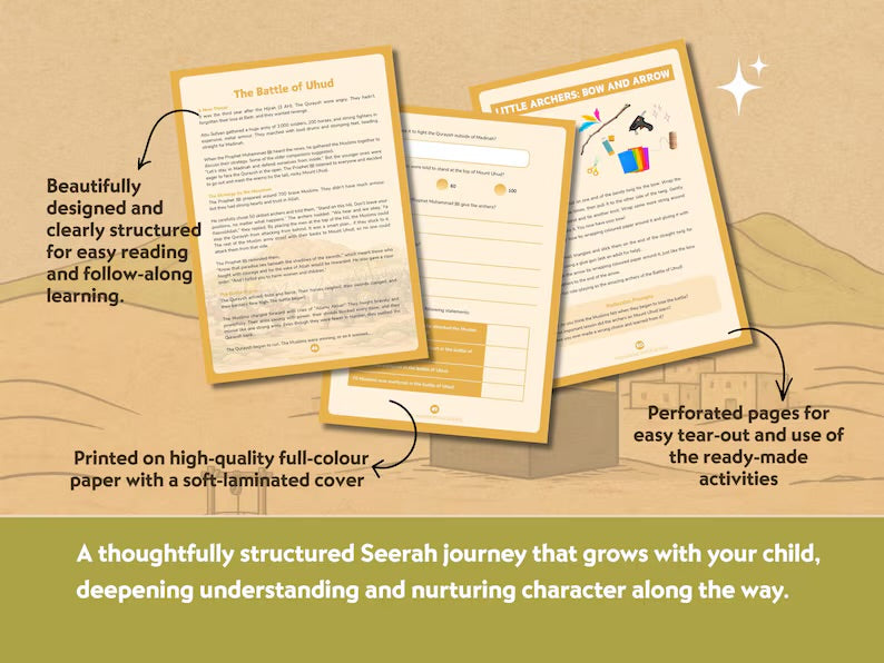 Prophet Muhammad ﷺ - Book One & Book Two | Seerah for Children